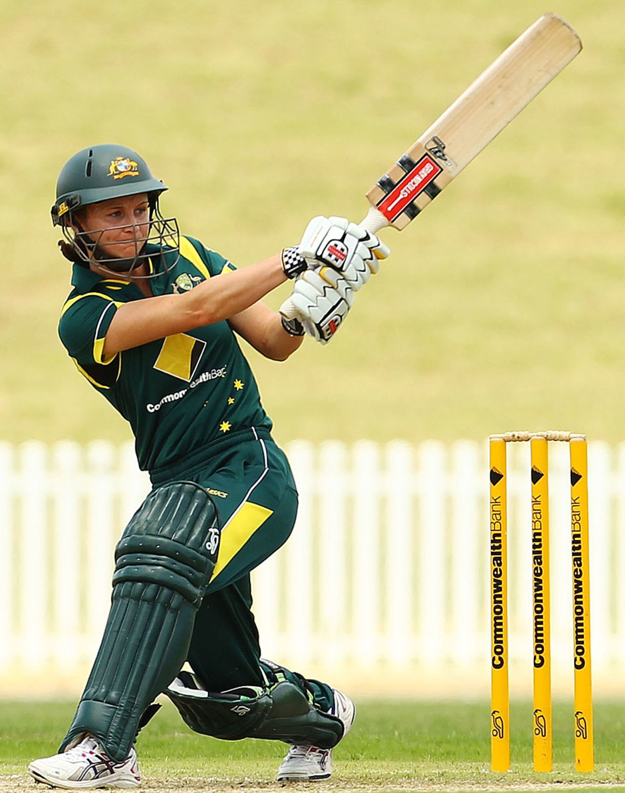 Leah Poulton scored an aggressive 61, Australia v New Zealand, 3rd Women's ODI, Rose Bowl, Sydney, January 29, 2012
