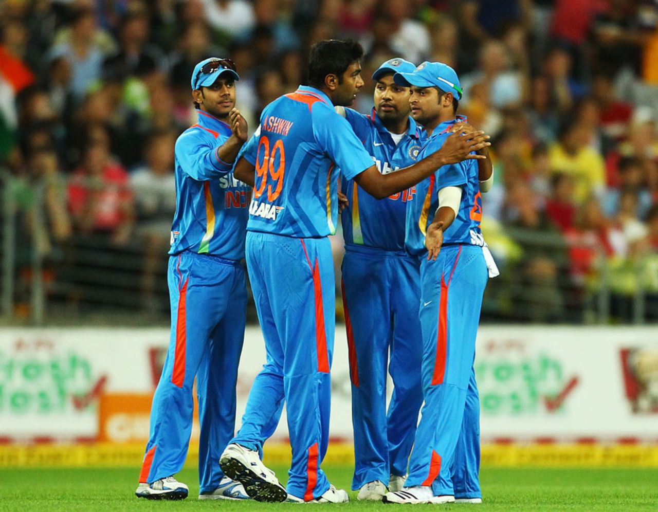 R Ashwin got rid of Travis Birt, Australia v India, 1st Twenty20, Stadium Australia, Sydney, February 1, 2012