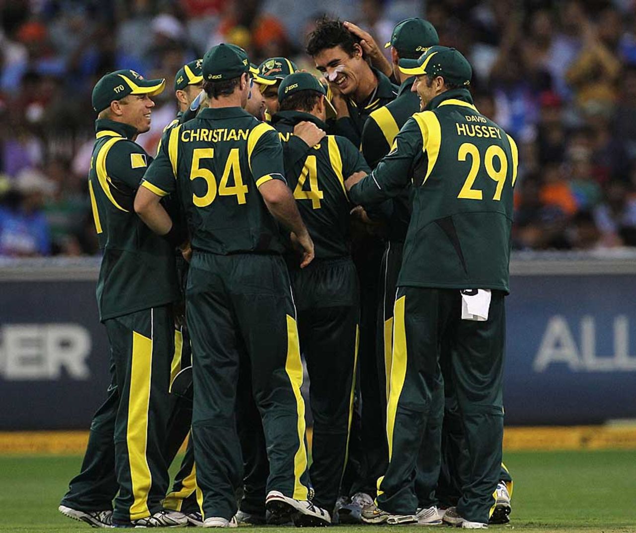 Mitchell Starc dismissed India's openers, Australia v India, CB Series, 1st ODI, Melbourne, February 5, 2012