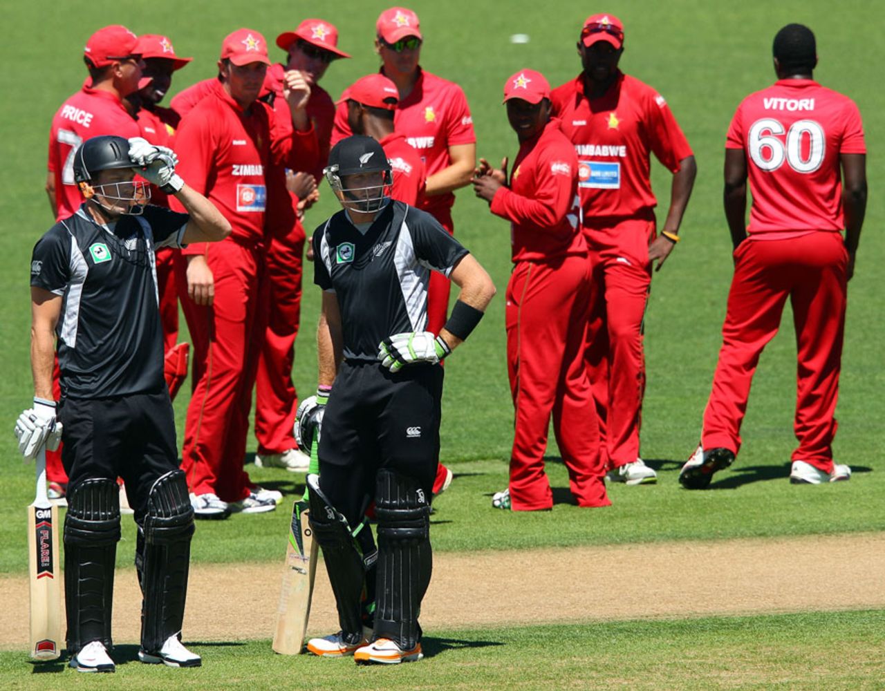 Martin Guptill and Rob Nicol punished the Zimbabwe bowlers yet again, New Zealand v Zimbabwe, 3rd ODI, Napier, February 9, 2012
