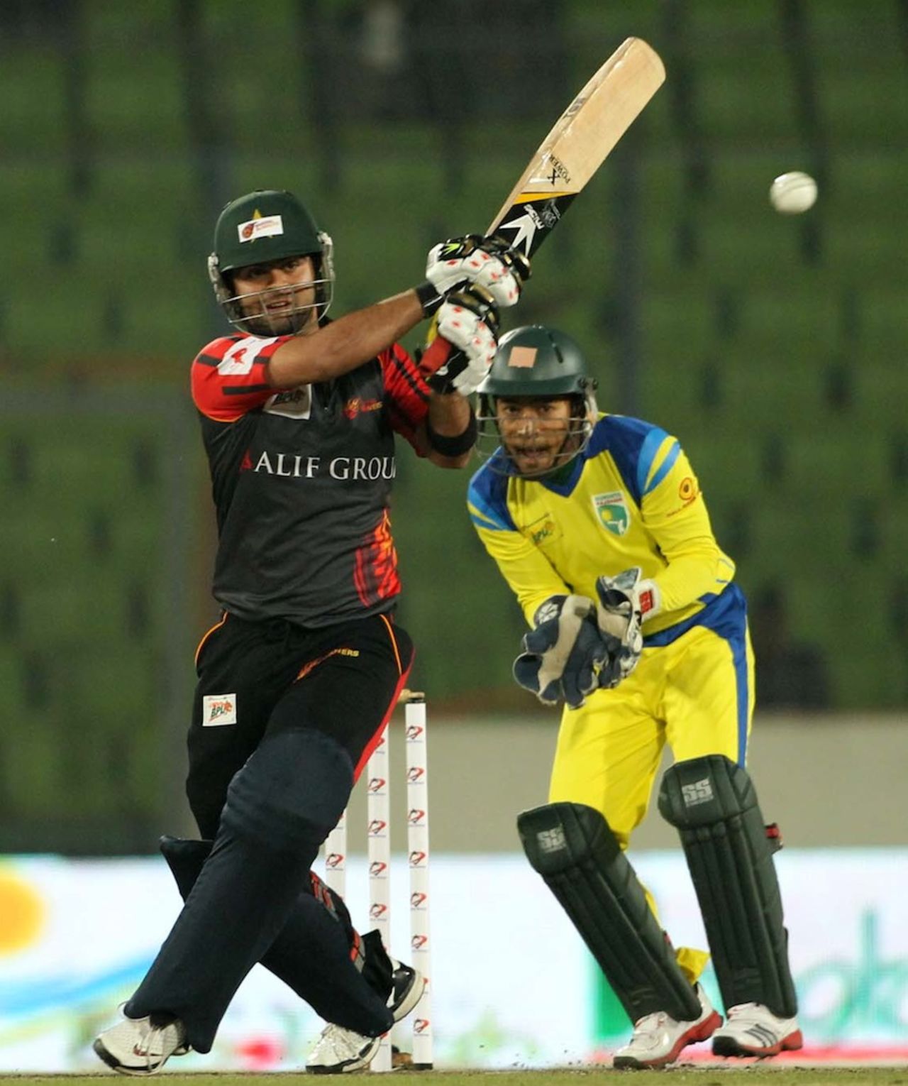 Ahmed Shehzad scored 67 off 40 balls, Barisal Burners v Duronto Rajshahi, Bangladesh Premier League, Mirpur, February 11, 2012