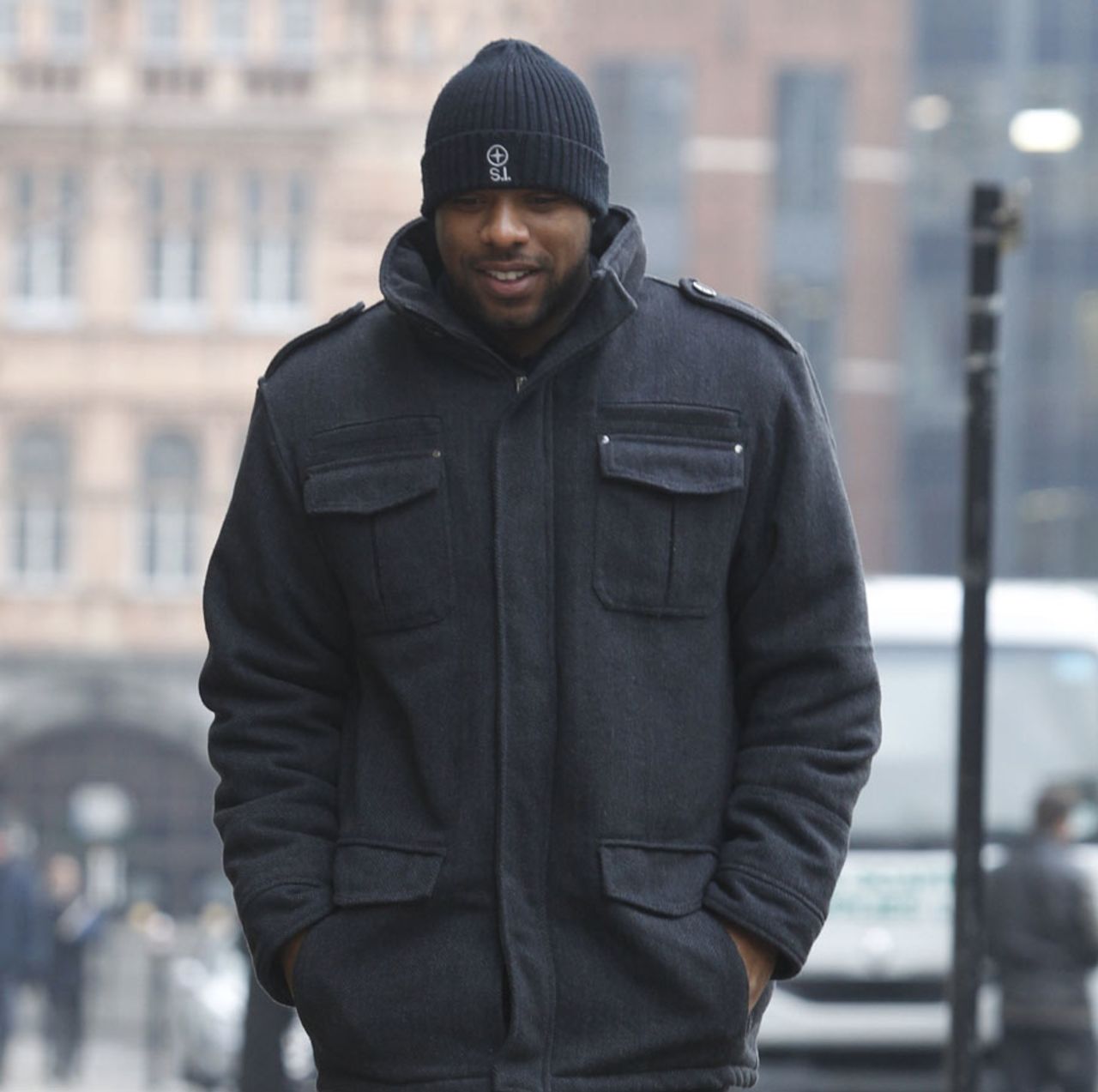 Former Essex cricket Mervyn Westfield arrives for his sentencing at Old Bailey court, London, February 10, 2012