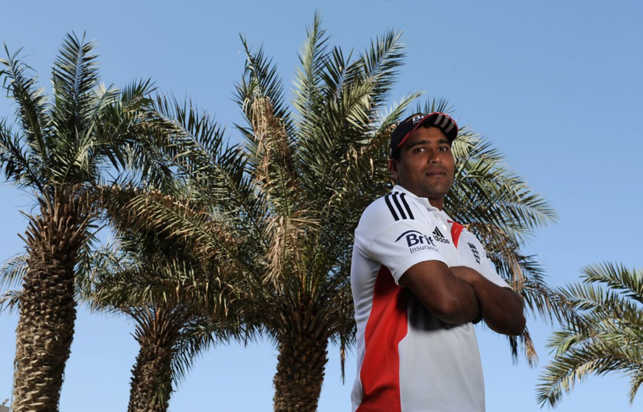 Samit Patel is enjoying his role at No. 7 for England, Abu Dhabi, February, 14, 2012