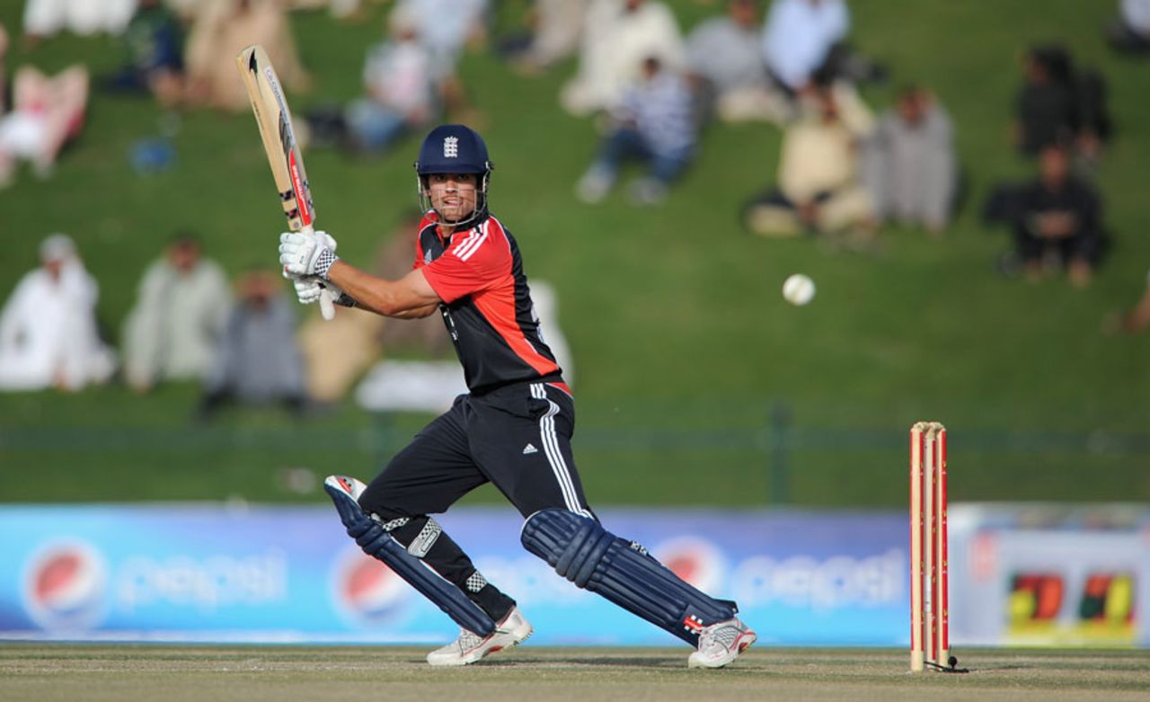 Alastair Cook was again in excellent form, Pakistan v England, 2nd ODI, Abu Dhabi, February 15, 2012