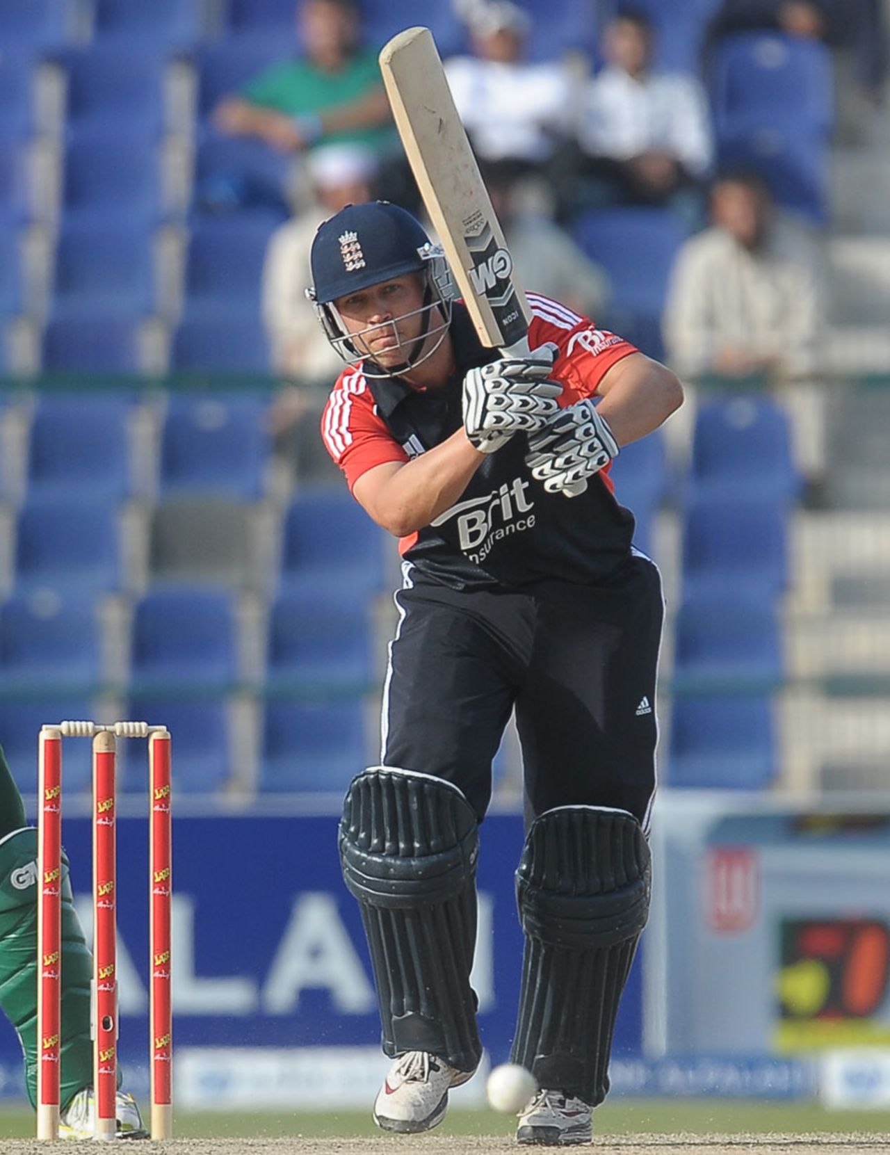 Jonathan Trott made 23 before a lazy dismissal, Pakistan v England, 2nd ODI, Abu Dhabi, February 15, 2012