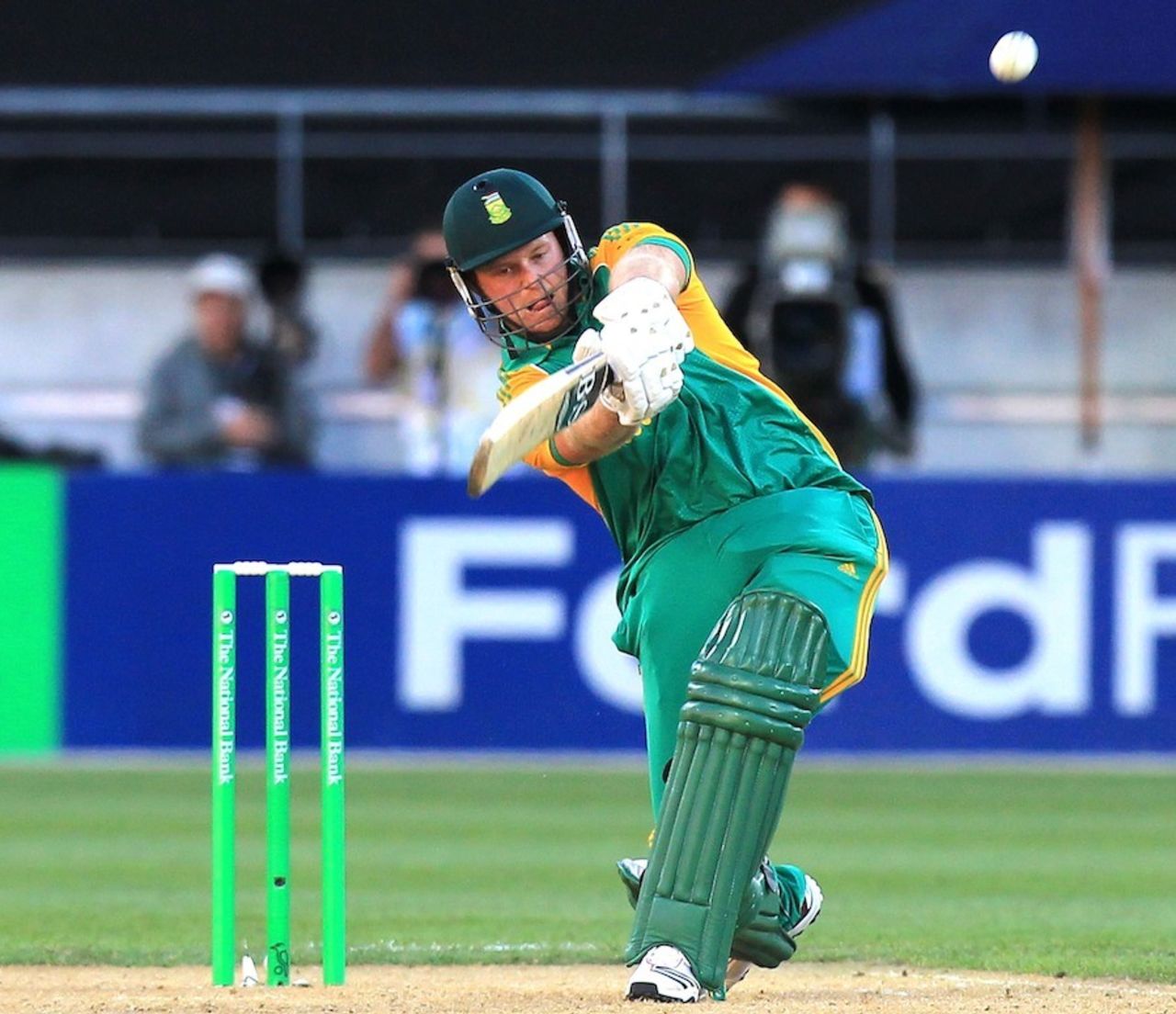 Richard Levi was dismissed for 13 off 12 balls, New Zealand v South Africa, 1st Twenty20 international, Wellington, February 17, 2012