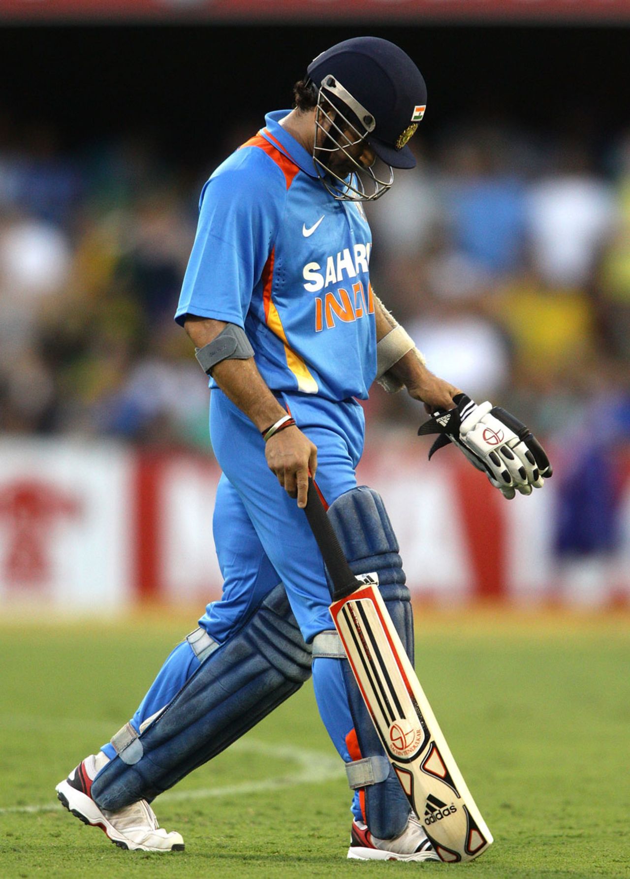 Another failure for Sachin Tendulkar, Australia v India, CB Series, Brisbane, February 19, 2012