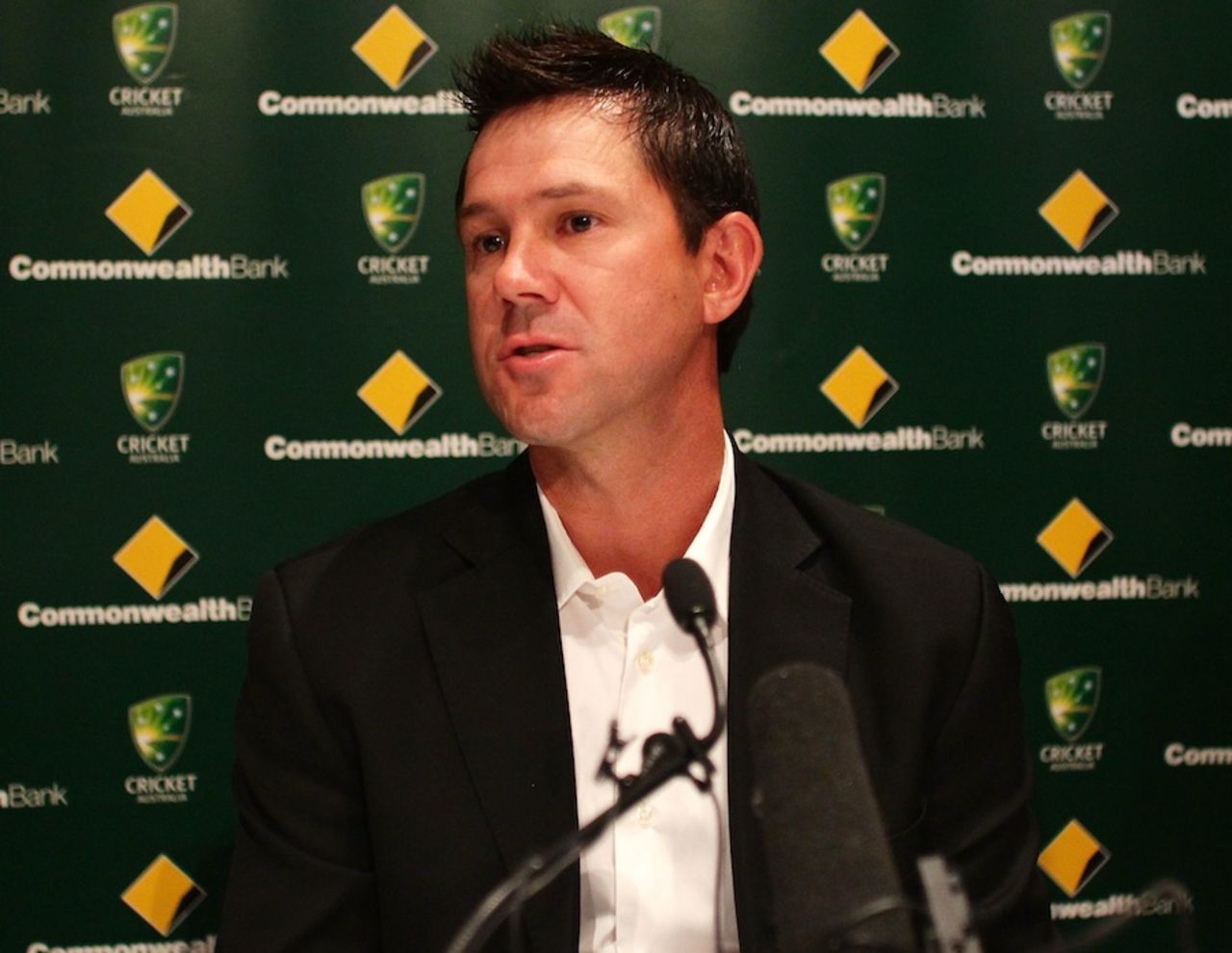 Ricky Ponting at a press conference a day after he was dropped from Australia's ODI team, SCG, Sydney, February 21, 2012