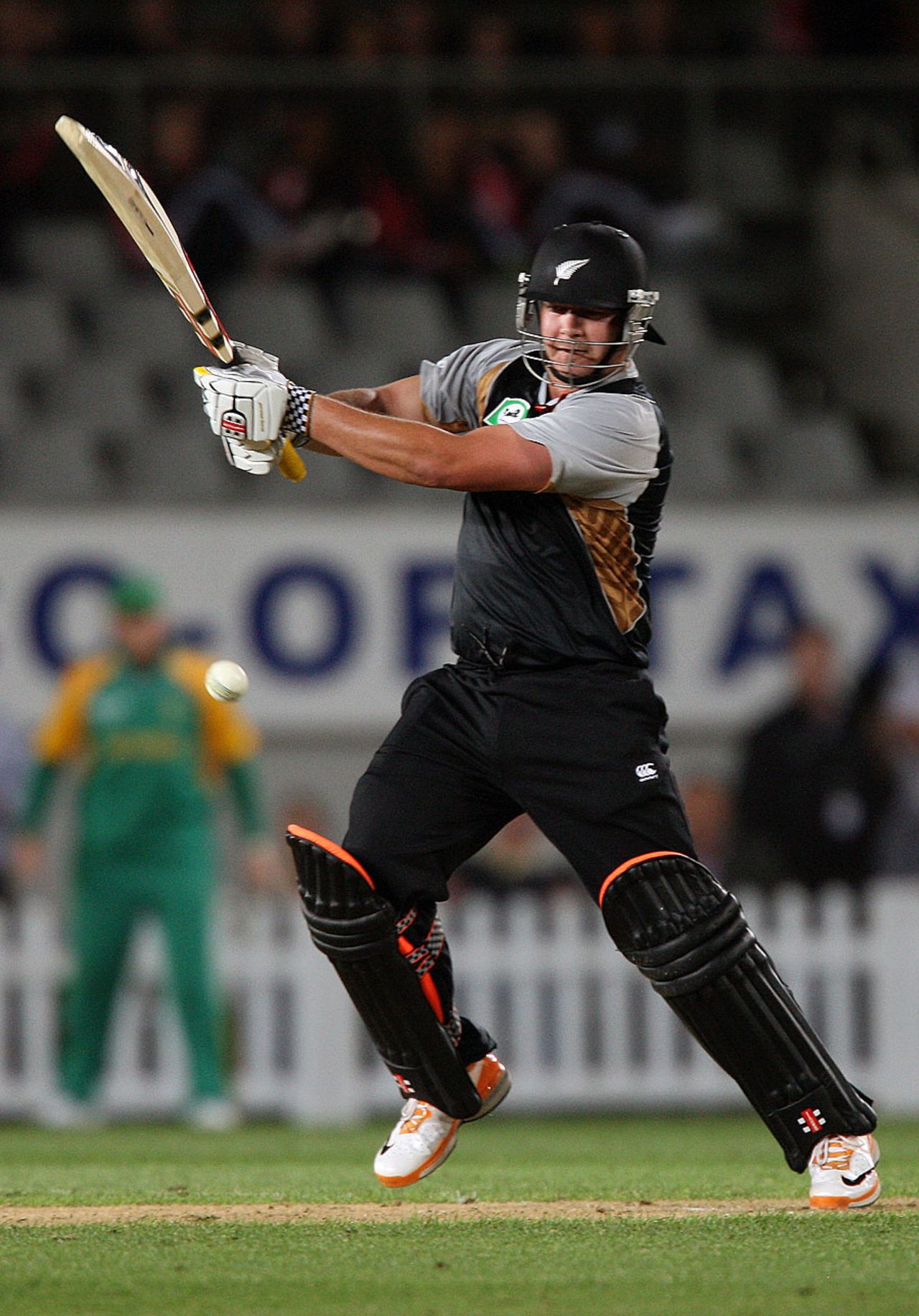 Jesse Ryder made a half-century on return from injury, New Zealand v South Africa, 3rd Twenty20, Auckland, February 22, 2012