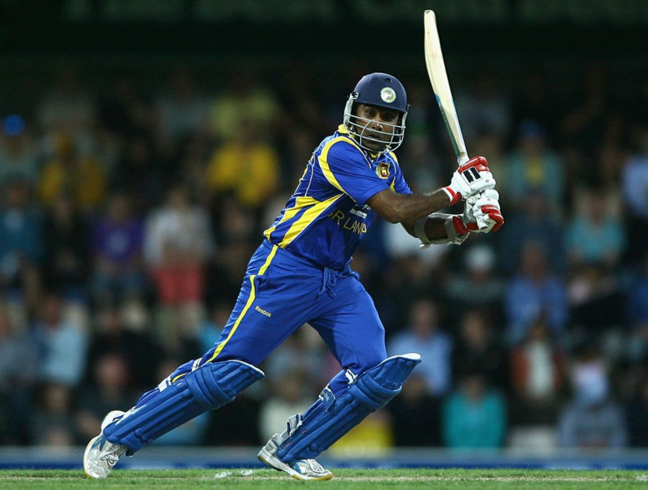 Mahela Jayawardene made a fluent 85, Australia v Sri Lanka, CB Series, Hobart, February 24, 2012