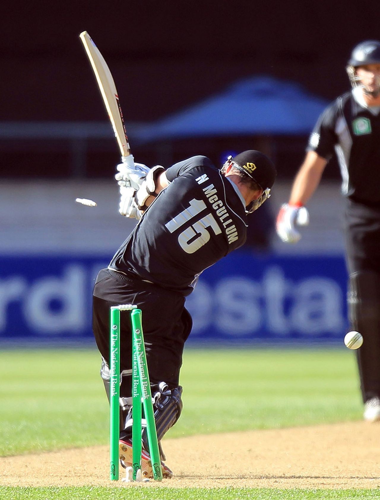 New Zealand lost wickets in a cluster at the death, New Zealand v South Africa, 1st ODI , Wellington, February 25, 2012