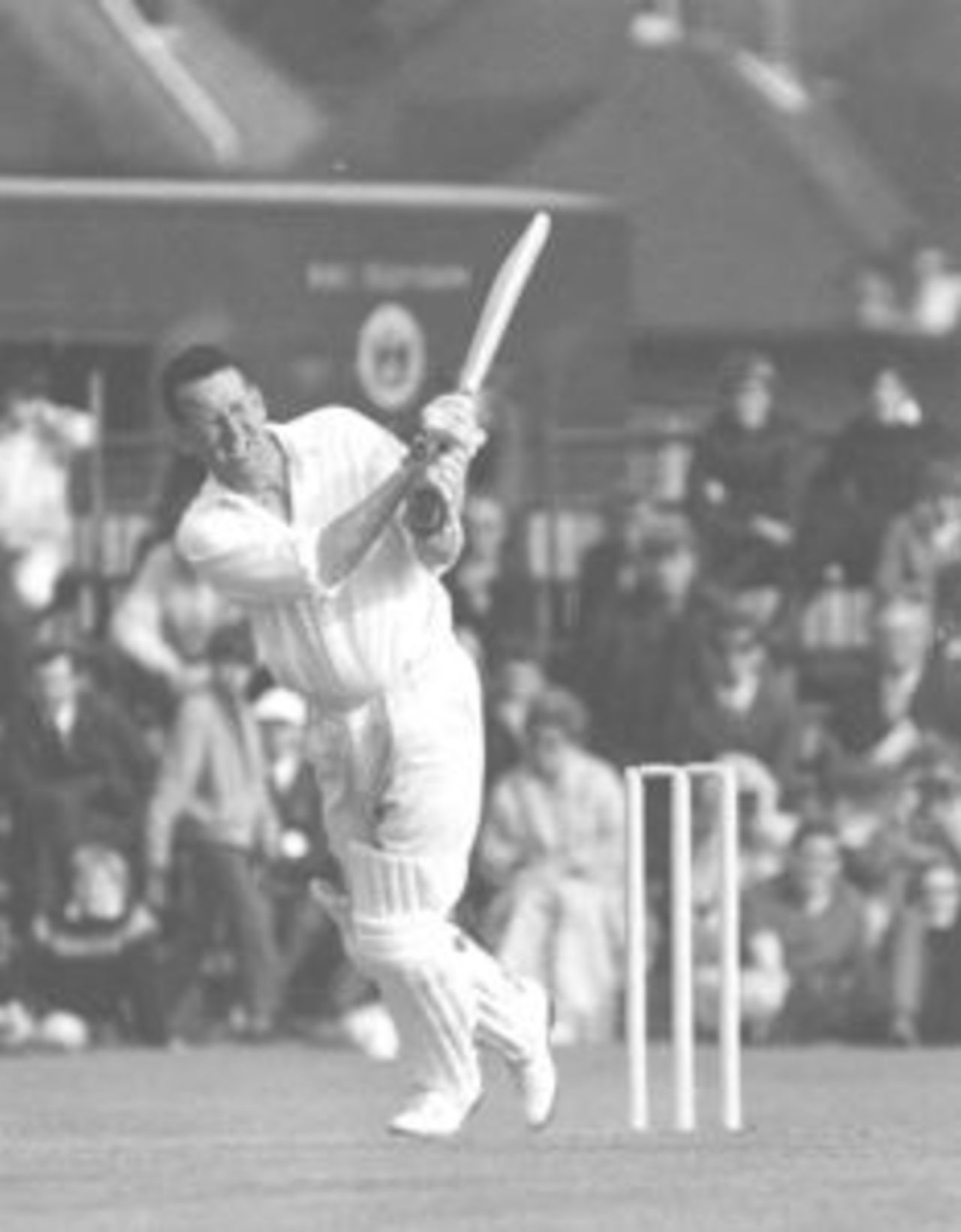 Roy Marshall batting for Hampshire.