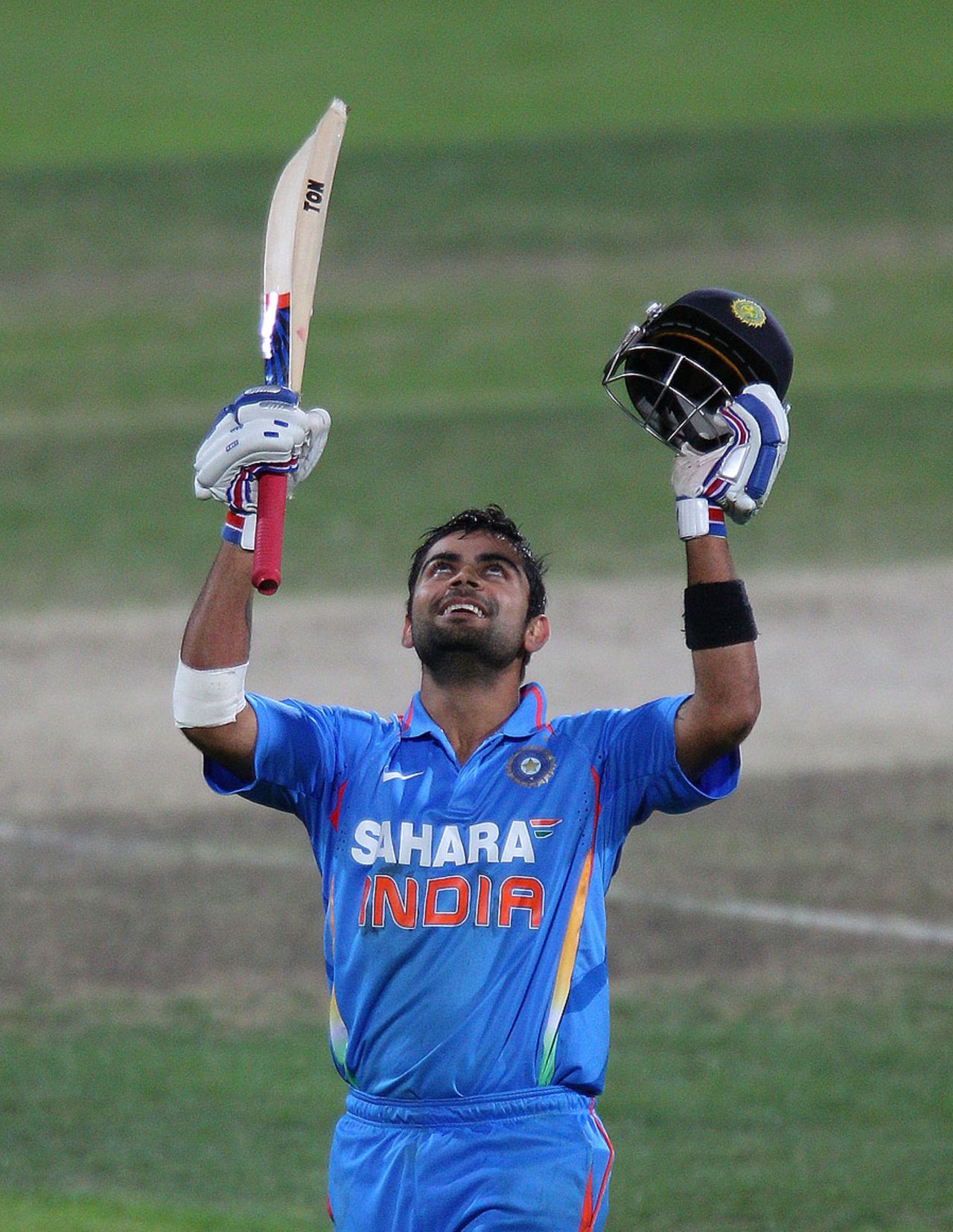 Virat Kohli's hundred kept India's hopes alive in the CB series, India v Sri Lanka, CB series, Hobart, February 28, 2012
