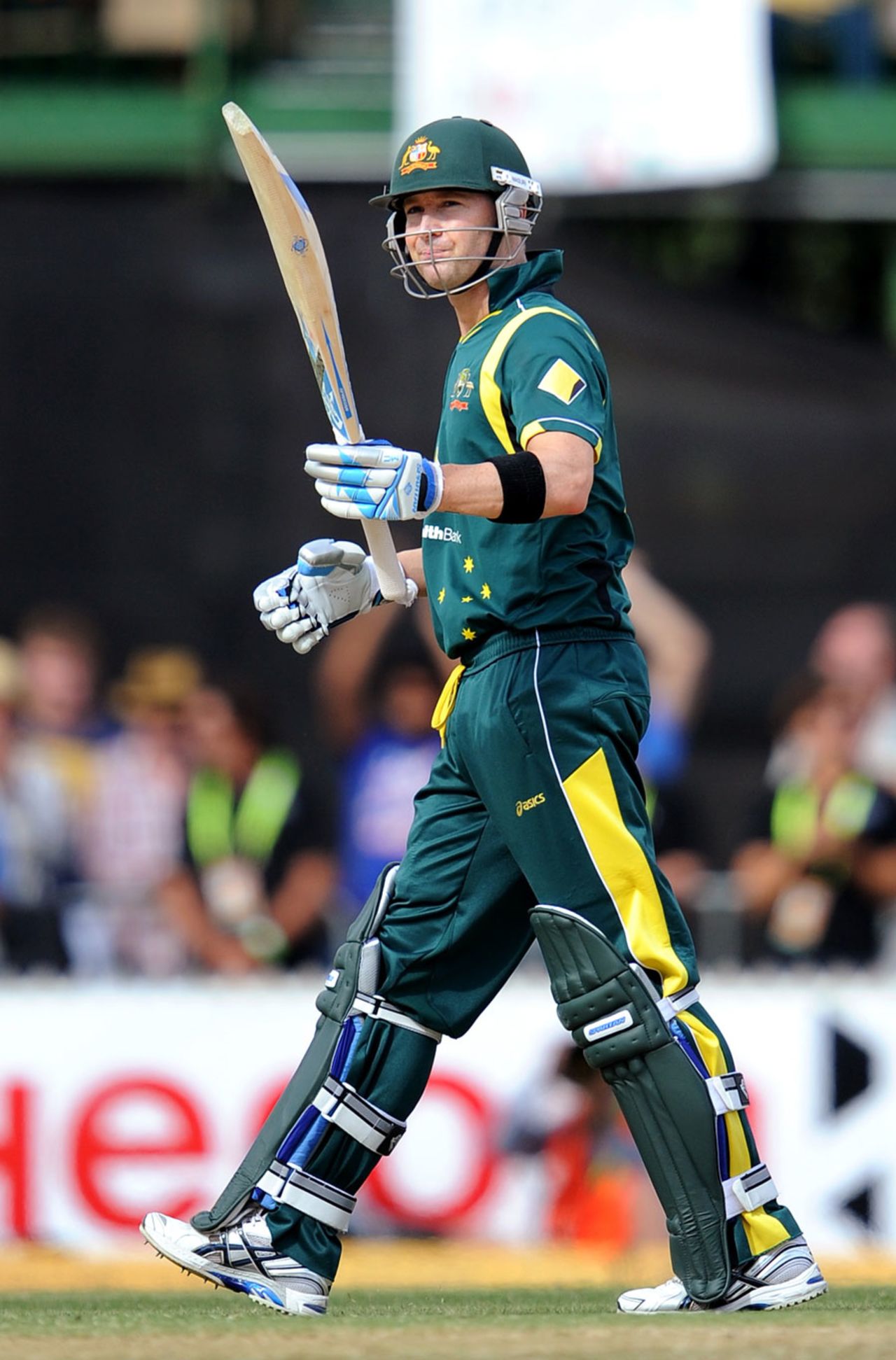 Michael Clarke scored 117 off 91, Australia v Sri Lanka, Commonwealth Bank Series, 2nd final, Adelaide, March 6, 2012 