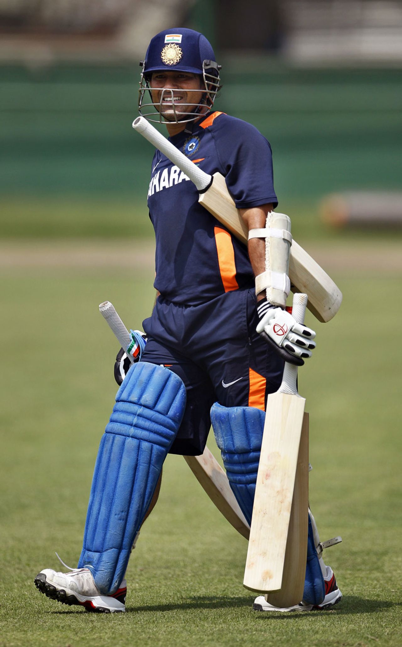 Sachin Tendulkar at India's training session, Mirpur, March 11, 2012 