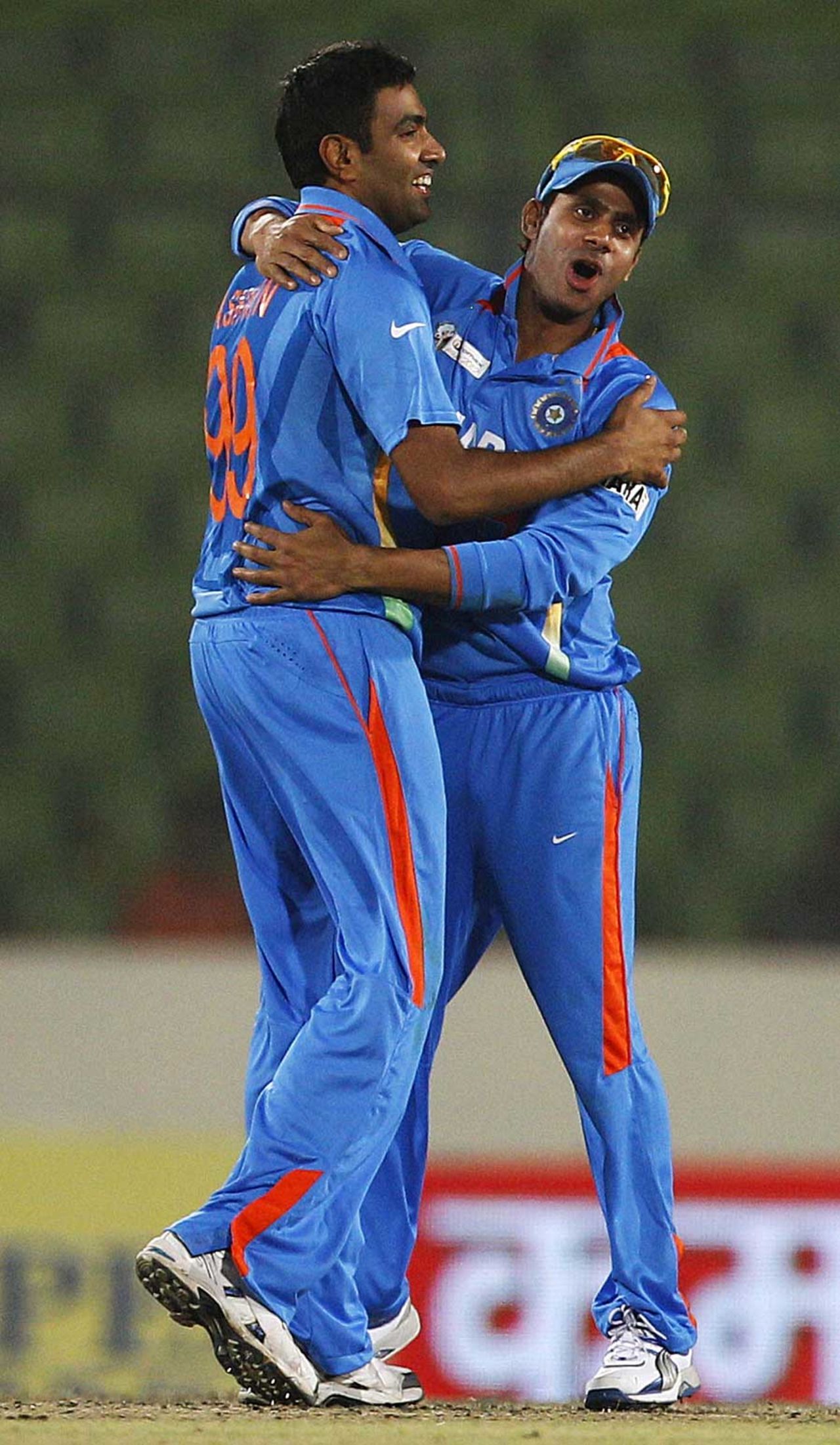 R Ashwin struck twice in one over, India v Sri Lanka, Asia Cup, Mirpur, March 13, 2012