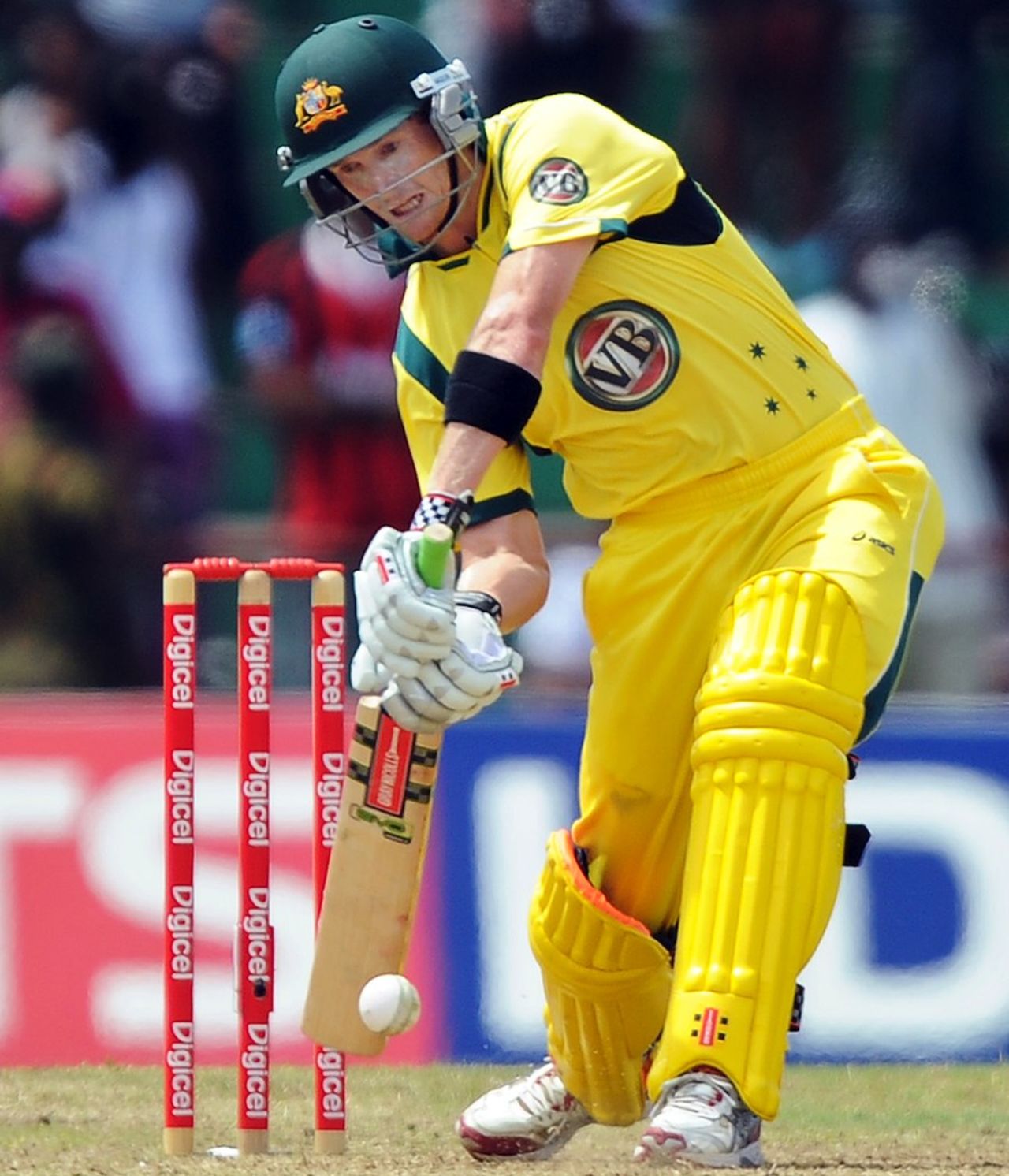 George Bailey scored his maiden ODI half-century, West Indies v Australia, 3rd ODI, St Vincent, March 20, 2012