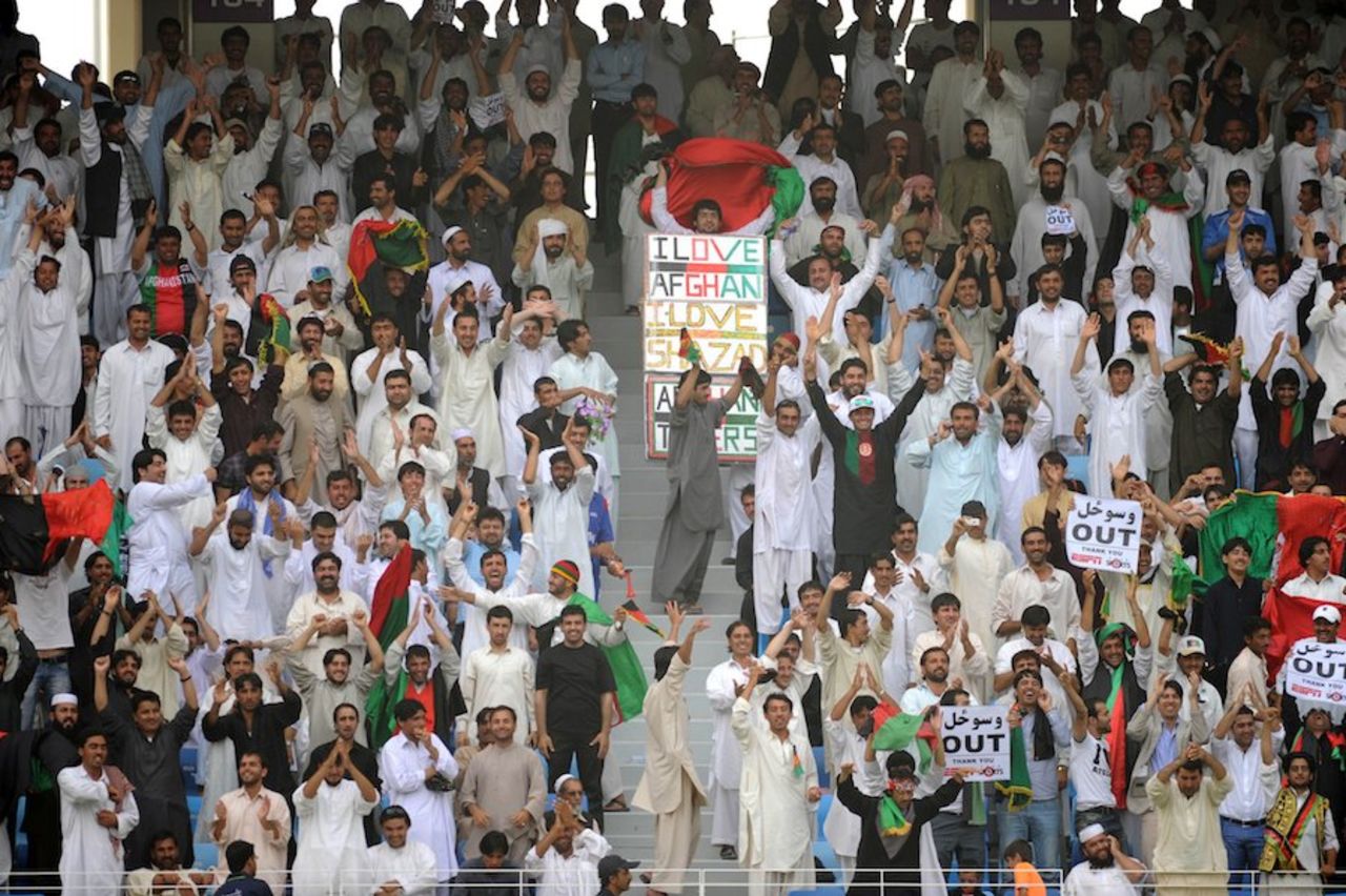 Afghanistan had strong support in Dubai, Afghanistan v Namibia, ICC World Twenty20 Qualifier, Dubai, March 22, 2012