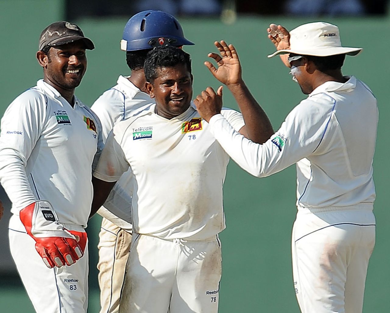 Rangana Herath took 6 for 133, Sri Lanka v England, 2nd Test, Colombo, P Sara Oval, 3rd day, April 5, 2012