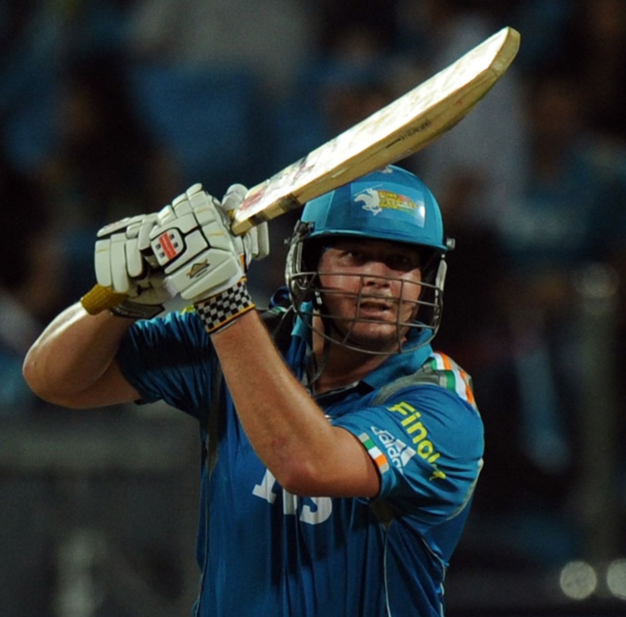 Jesse Ryder batted through the innings to guide Pune Warriors to victory, Pune Warriors v Chennai Super Kings, IPL 2012, Pune, April 14, 2012