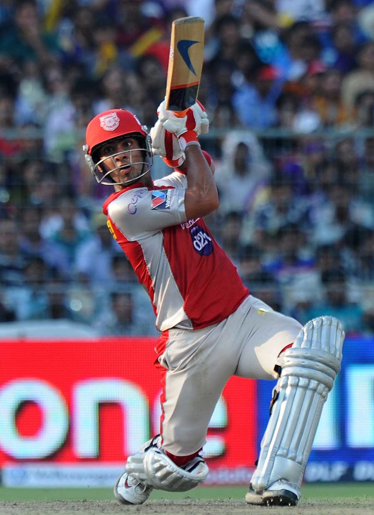Mandeep Singh made 38, Kolkata Knight Riders v Kings XI Punjab, IPL 2012, Kolkata, April 15, 2012