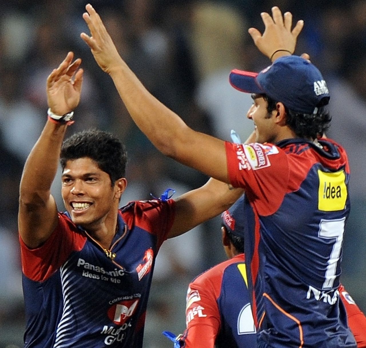 Umesh Yadav picked up two wickets, Mumbai Indians v Delhi Daredevils, IPL 2012, Mumbai, April 16, 2012