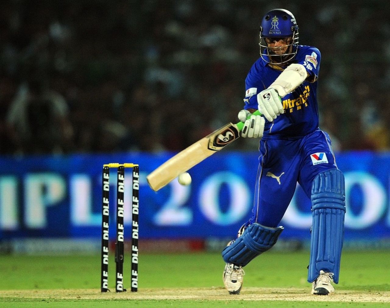 Rahul Dravid scored 58 off 42 balls, Rajasthan Royals v Royal Challengers Bangalore, IPL, Jaipur, April 23, 2012