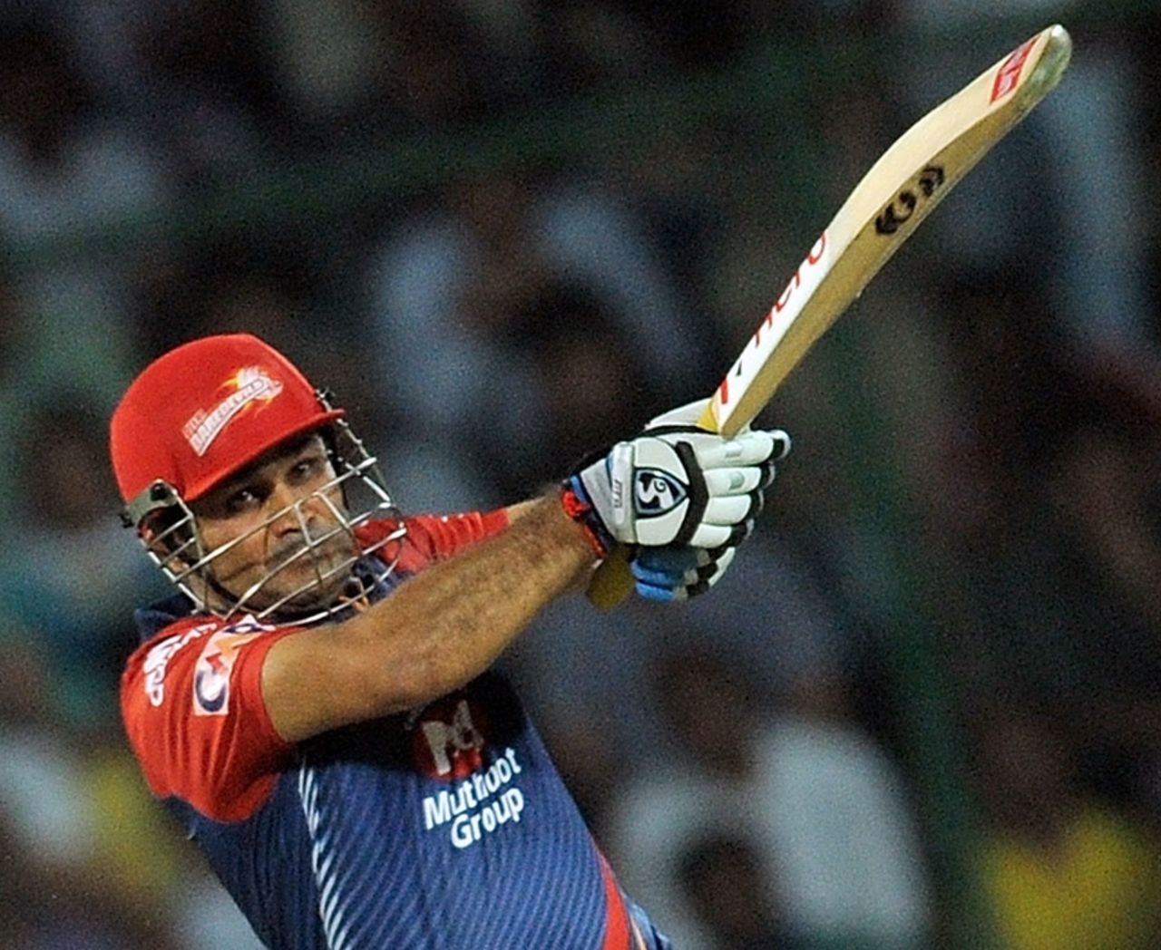 Virender Sehwag made his third successive half-century, Delhi Daredevils v Mumbai Indians, IPL, Delhi, April 27, 2012