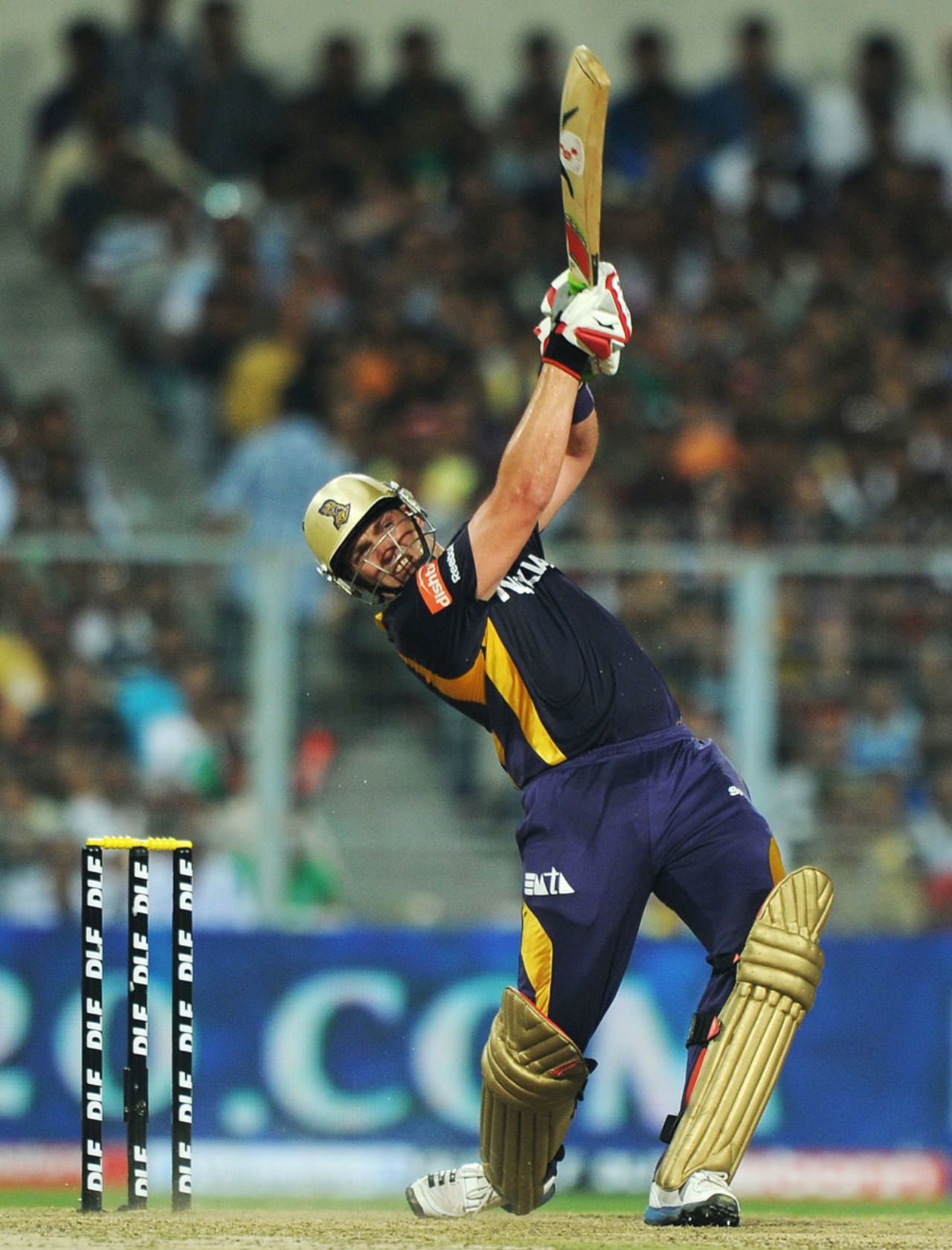 Jacques Kallis hammered 41 off 27 balls, Kolkata Knight Riders v Royal Challengers, IPL, Kolkata, April 28, 2012