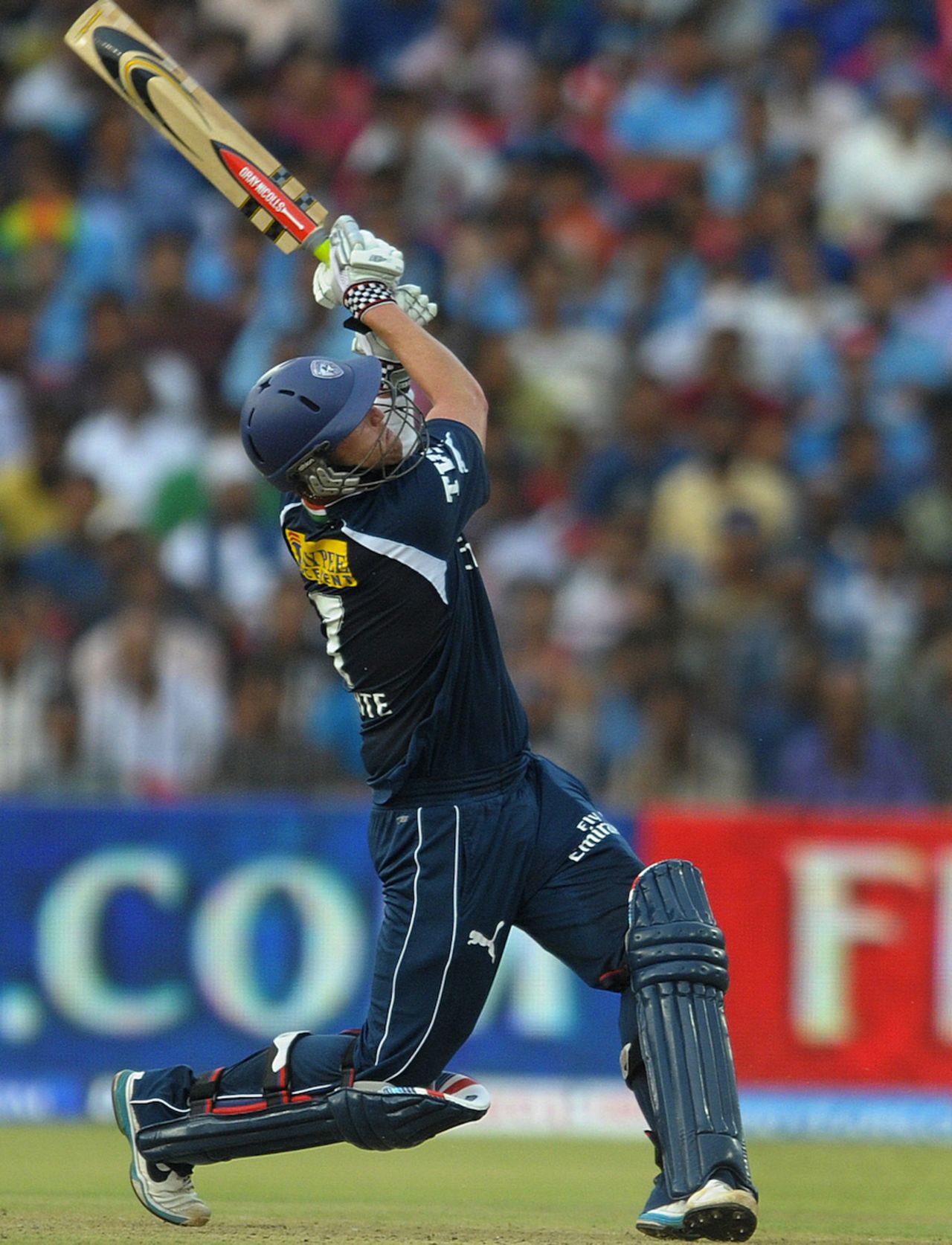 Cameron White hits one over the top, Deccan Chargers v Pune Warriors, IPL, Cuttack, May 1, 2012