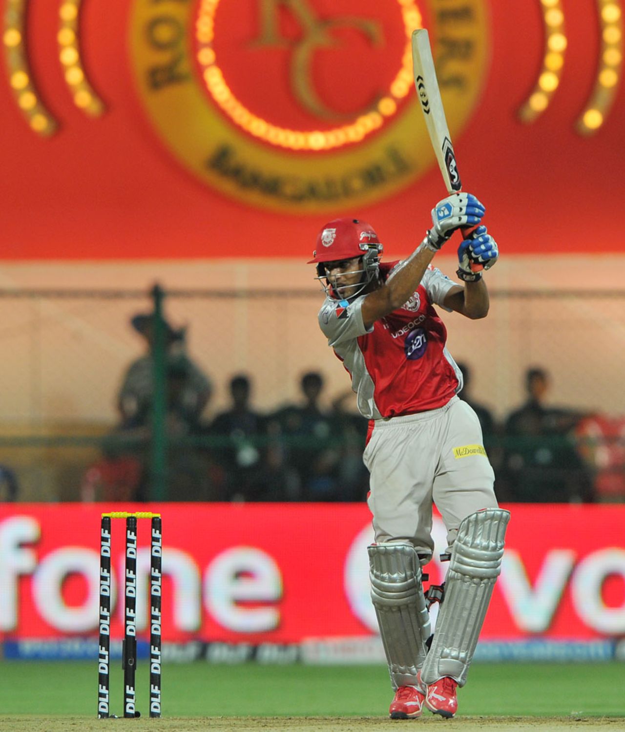 Nitin Saini made his maiden Twenty20 half-century, Royal Challengers Bangalore v Kings XI Punjab, IPL, Bangalore, May 2, 2012