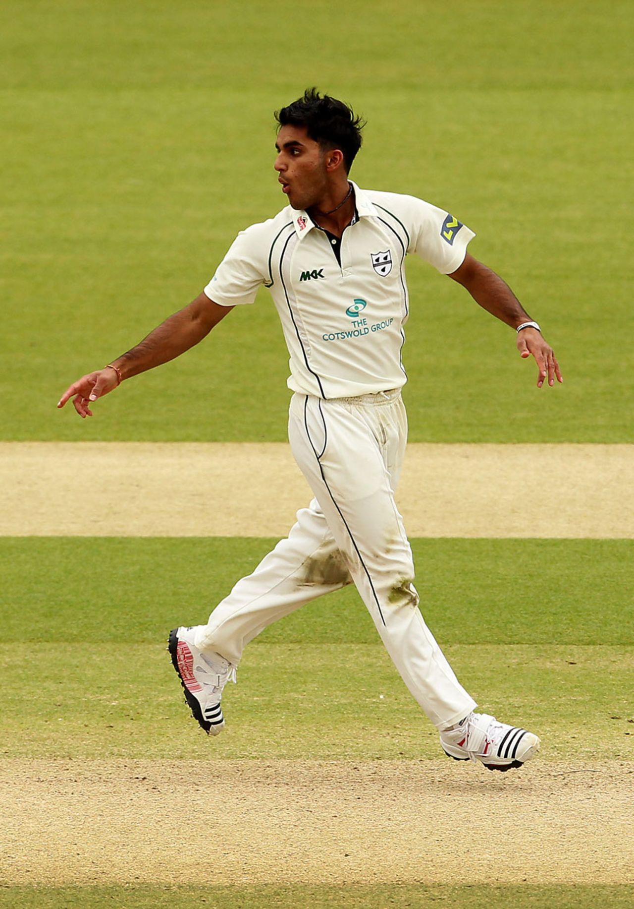 Aneesh Kapil appeals for a wicket, Middlesex v Worcestershire, County Championship, Division One, Lord's, 2nd day, May 4, 2012