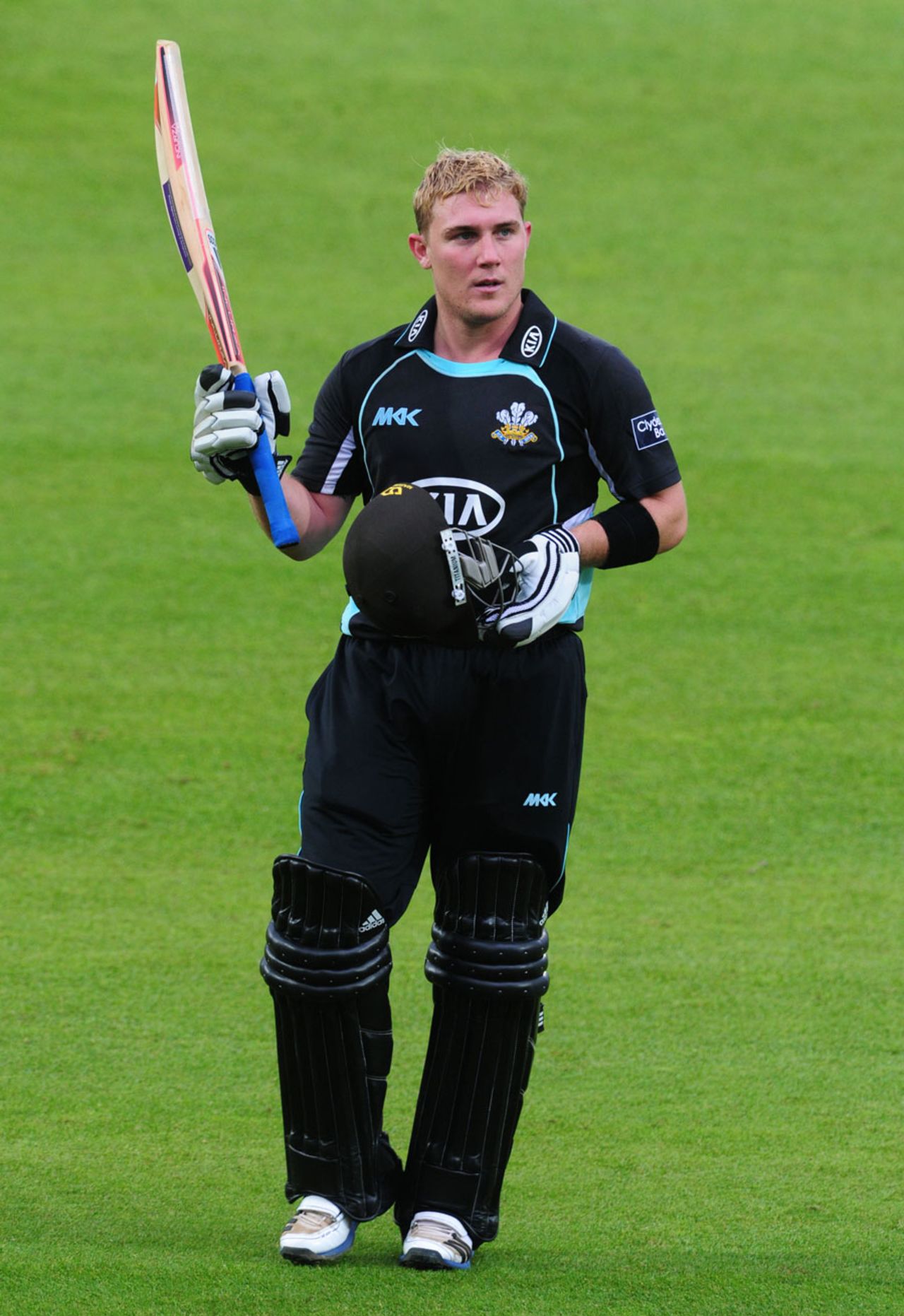 Rory Hamilton-Brown scored 101 from 89 balls, Surrey v Somerset, CB40, Group B, The Oval, May 4, 2012