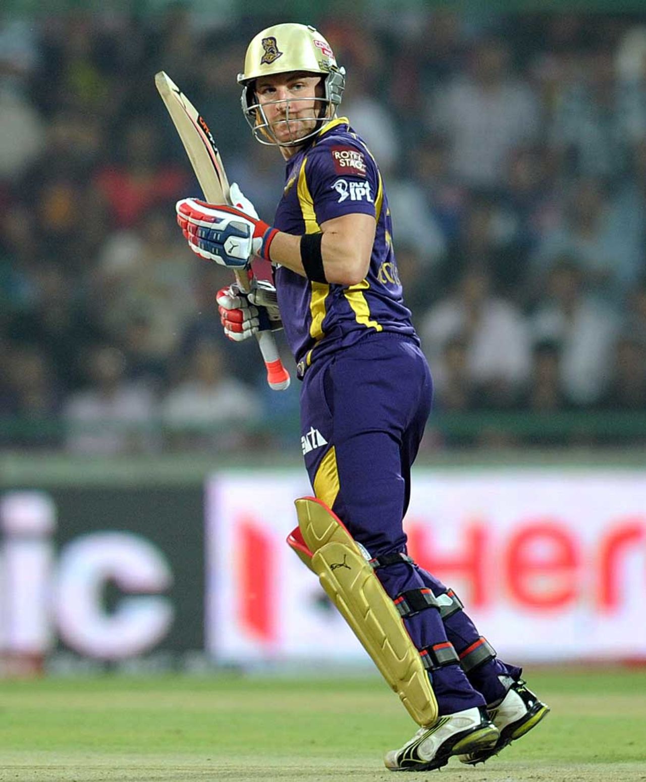 Brendon McCullum delivered a good start for Kolkata Knight Riders, Delhi Daredevils v Kolkata Knight Riders, IPL 2012, Delhi, May 7, 2012