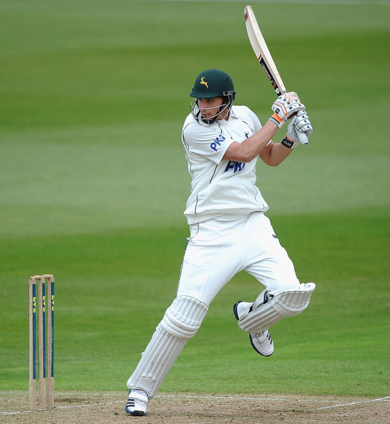 Alex Hales made an unbeaten half-century on the first morning, Nottinghamshire v Middlesex, County Championship, Division One, Trent Bridge, 1st day, May 9, 2012
