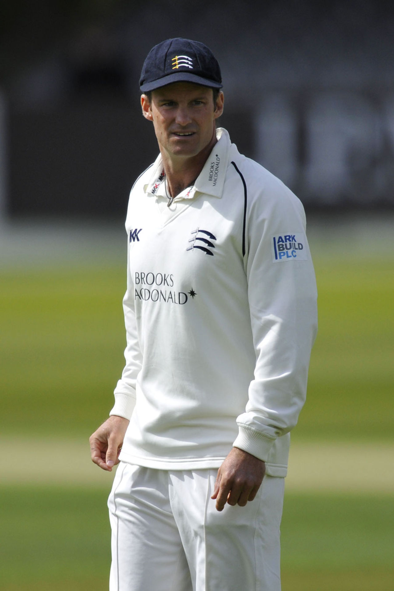 Andrew Strauss in the field, Middlesex v Durham, County Championship, Division One, April 19-22, 2012