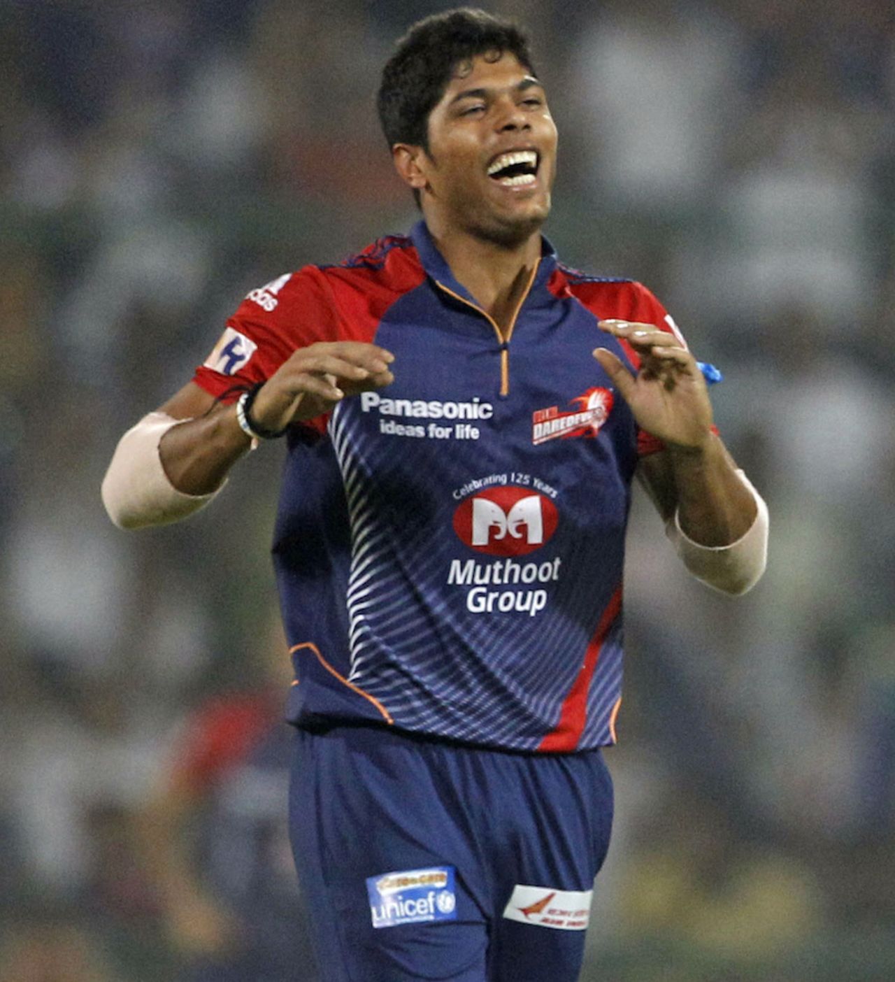 Umesh Yadav grabbed three wickets, Delhi Daredevils v Kings XI Punjab, IPL 2012, Delhi, May 15, 2012