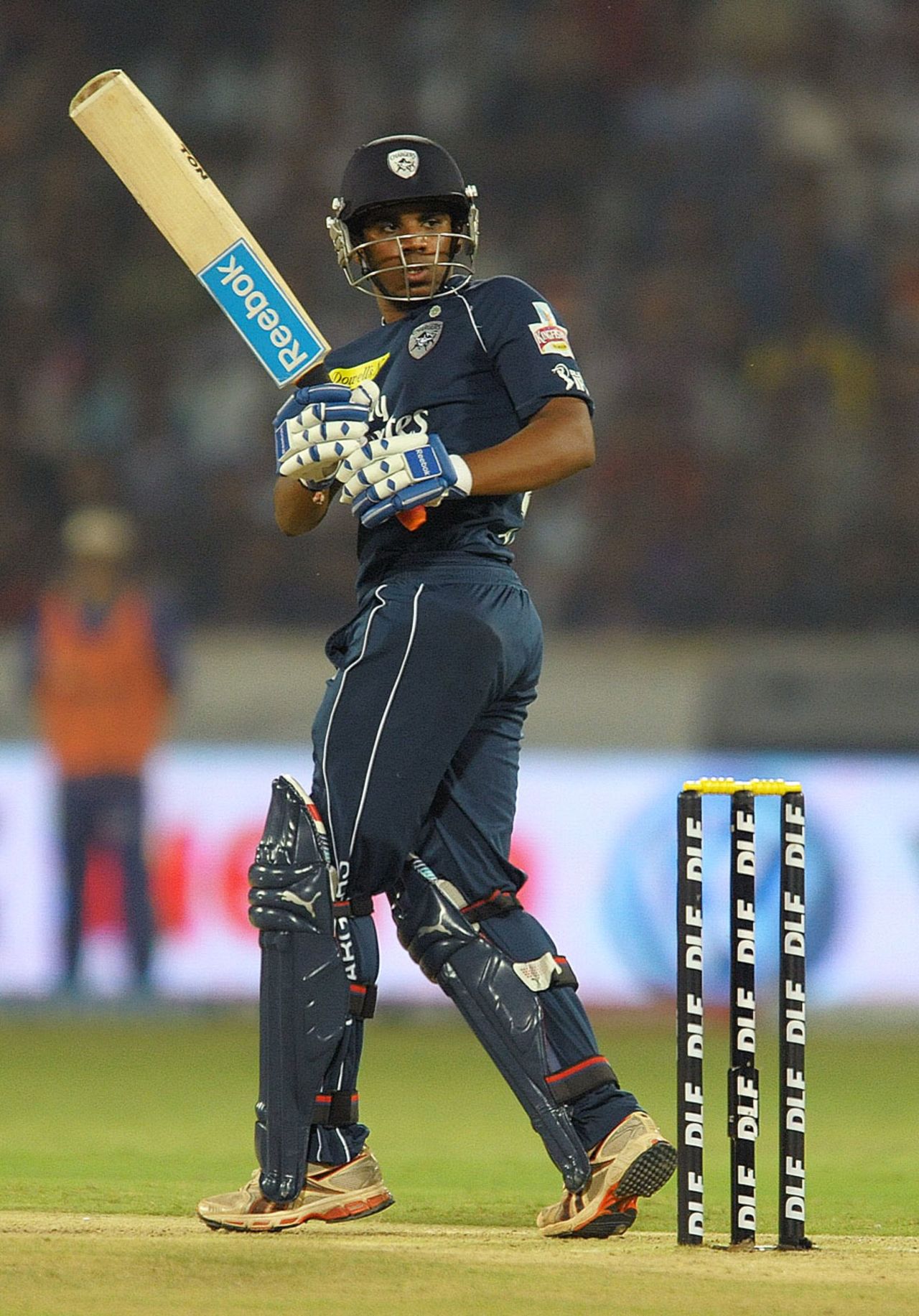 Akshath Reddy made 42 at the top of the order for Chargers, Deccan Chargers v Rajasthan Royals, IPL 2012, Hyderabad, May 18, 2012