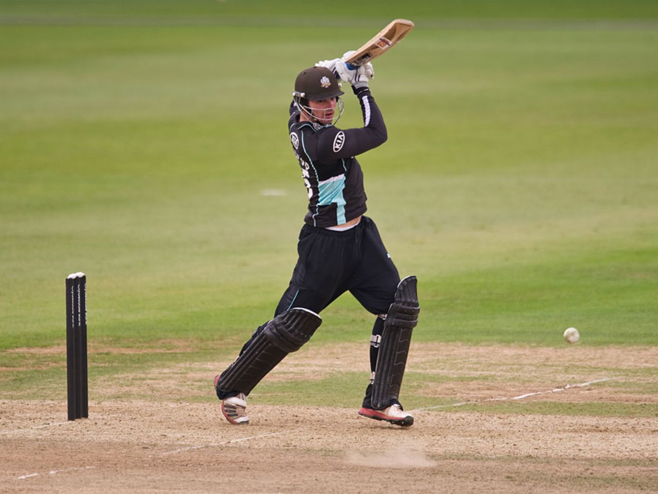 Tom Maynard anchored Surrey's innings with 77, Surrey v Durham, Clydesdale Bank 40, The Oval, May 20, 2012