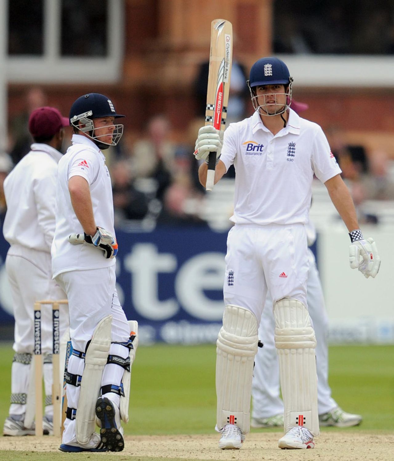 Alastair Cook made a composed half century, England v West Indies, 1st Test, Lord's, 5th day, May 21, 2012