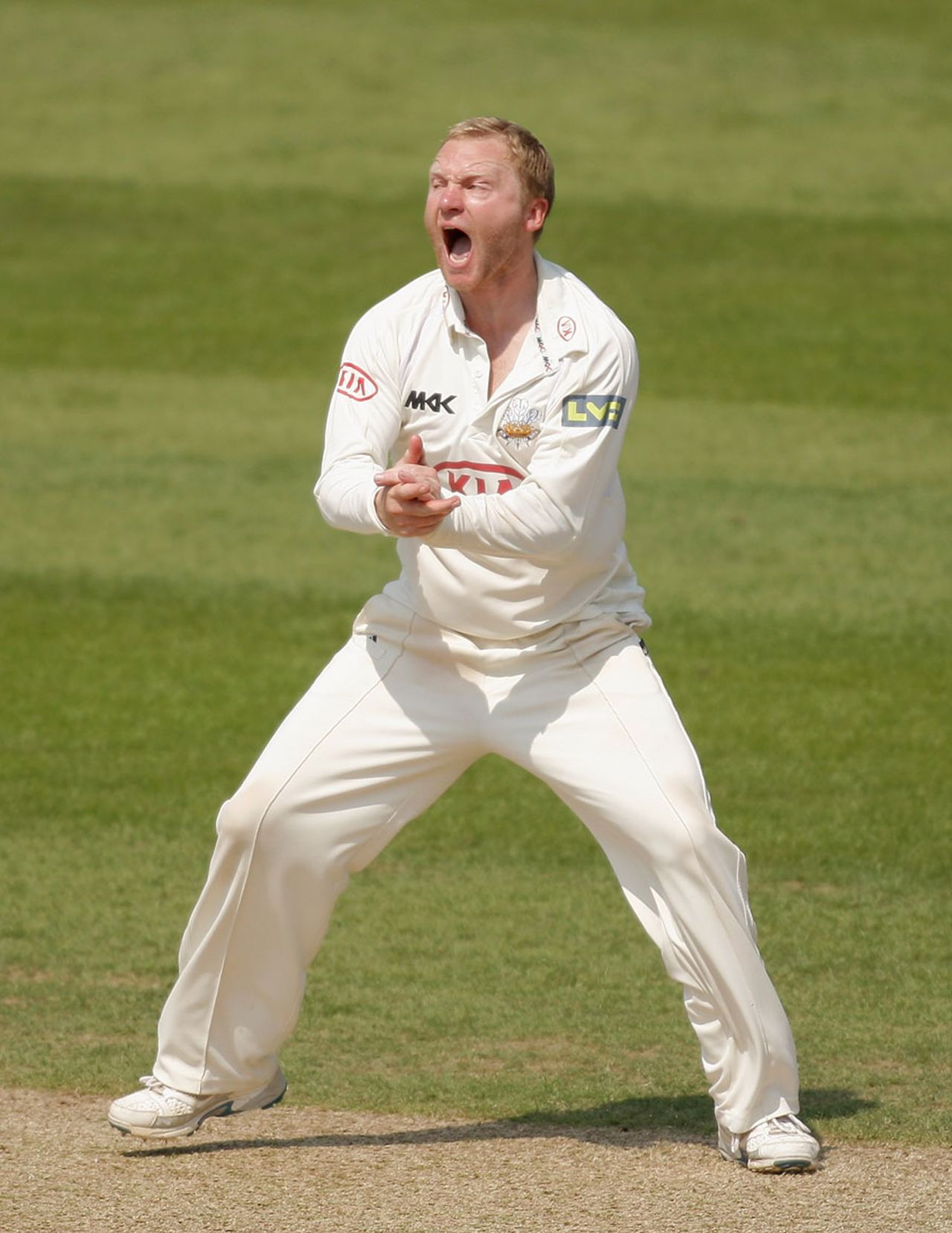 Gareth Batty took six wickets to trouble Warwickshire, Surrey v Warwickshire, County Championship, Division One, The Oval, May 24, 2012