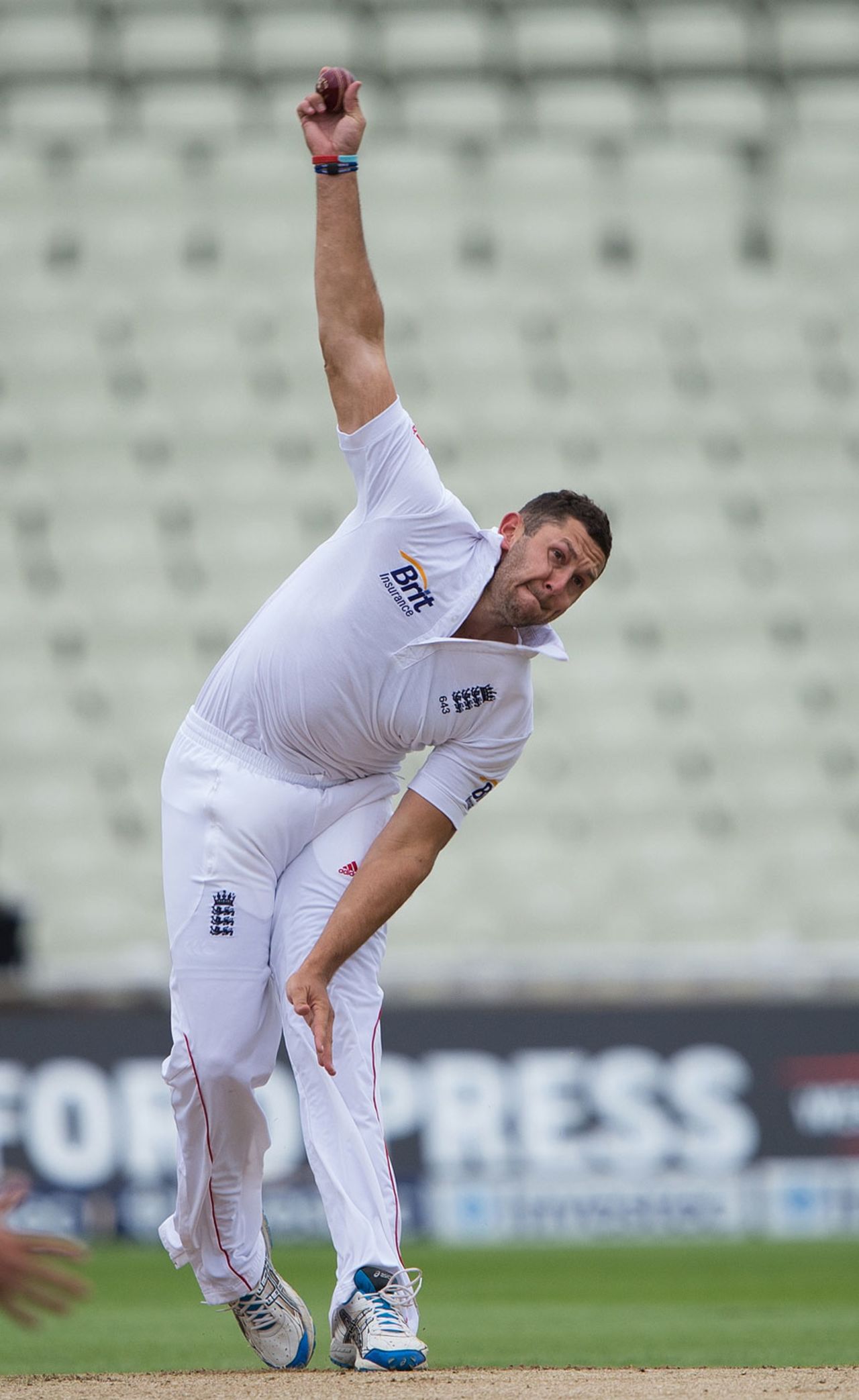 Tim Bresnan took the new ball, England v West Indies, 3rd Test, Edgbaston, 3rd day, June, 9, 2012