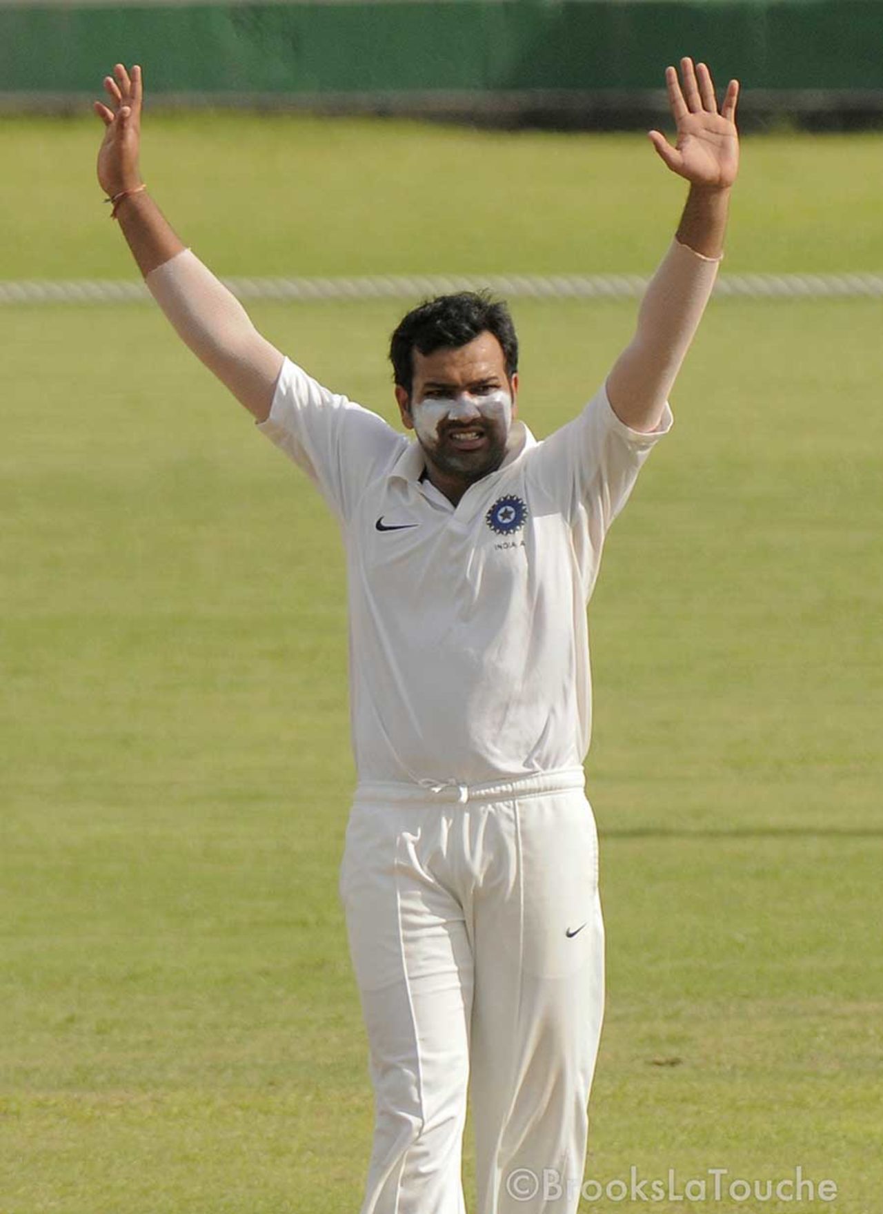 Rohit Sharma dismissed Jonathan Carter, West Indies A v India A, 2nd unofficial Test, St Vincent, 1st day, June 9, 2012