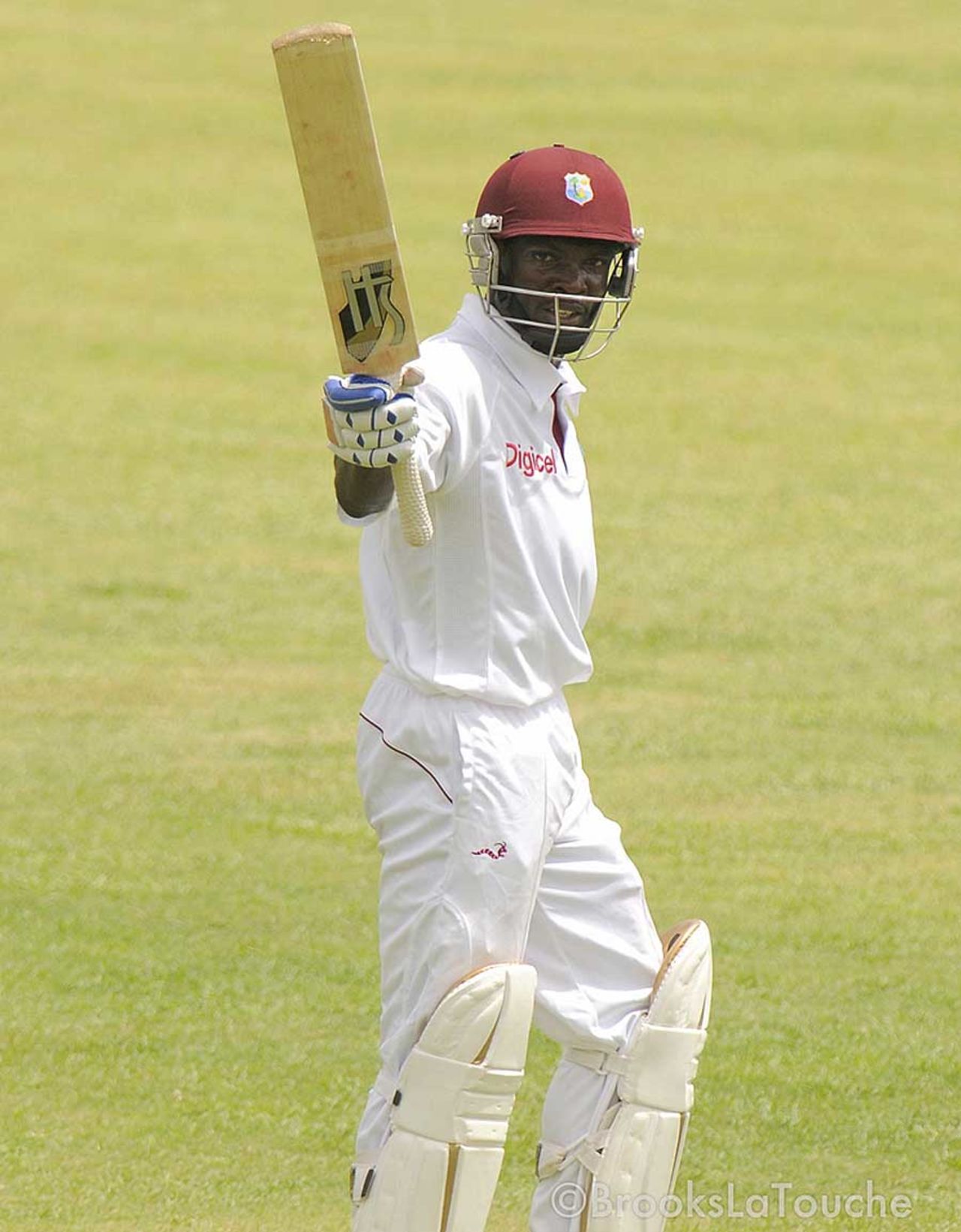 Jonathan Carter celebrates, West Indies A v India A, 2nd unofficial Test, St Vincent, 3rd day, June 11, 2012