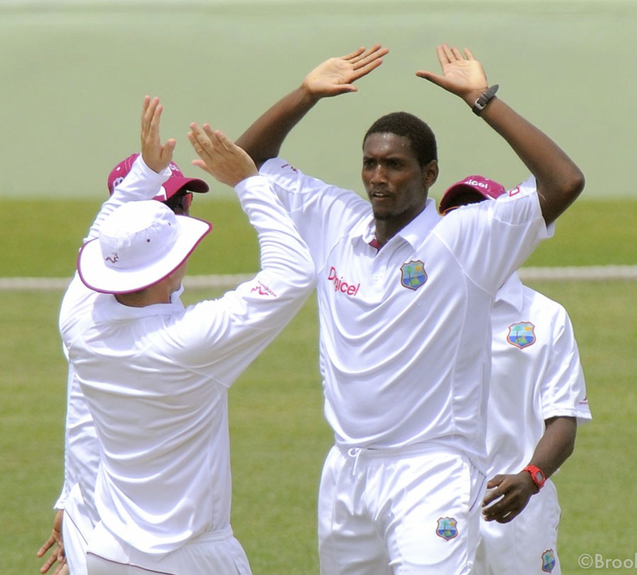 Delorn Johnson took six wickets as India A were bundled out for 94, West Indies A v India A, 2nd unofficial Test, St Vincent, 4th day, June 12, 2012