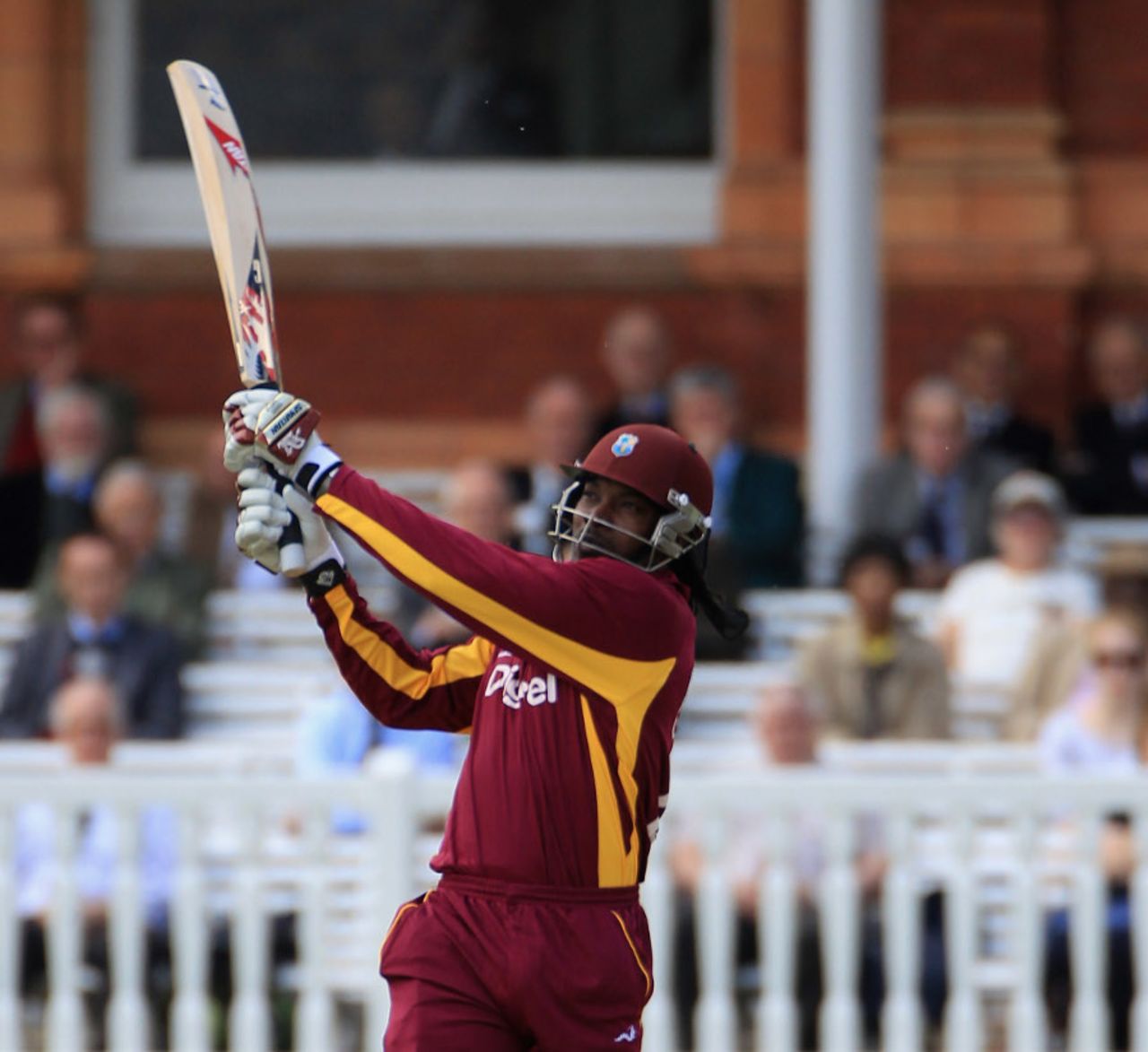 Chris Gayle launched two sixes in his 34, Middlesex v West Indians, Tour match, Lord's, June 13, 2012