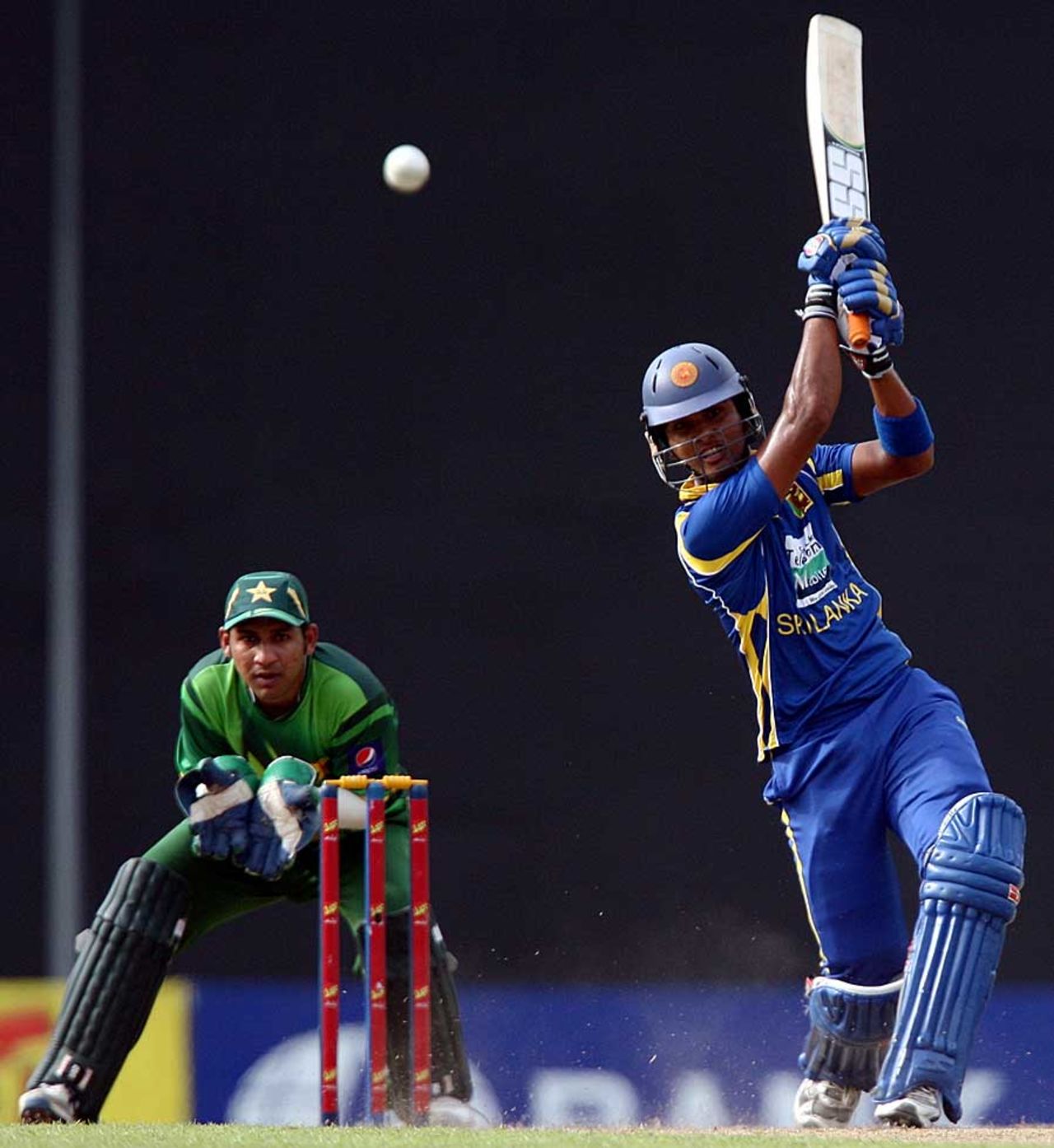 Dinesh Chandimal made 18, Sri Lanka v Pakistan, 4th ODI, Colombo, June 16, 2012