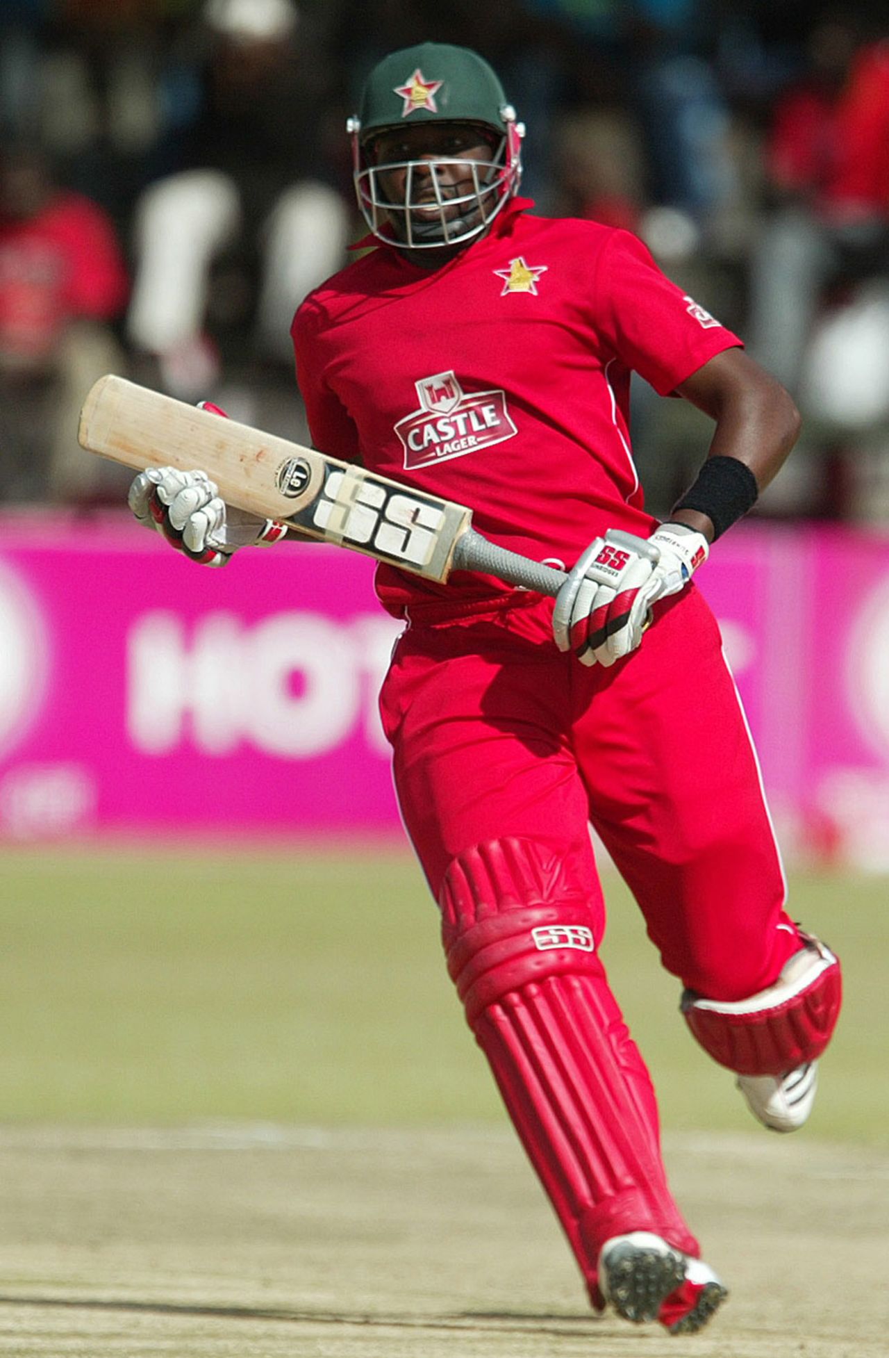 Hamilton Masakadza scored his fourth consecutive score over 50, Zimbabwe v Bangladesh, T20 tri-series, Harare, June 21, 2012