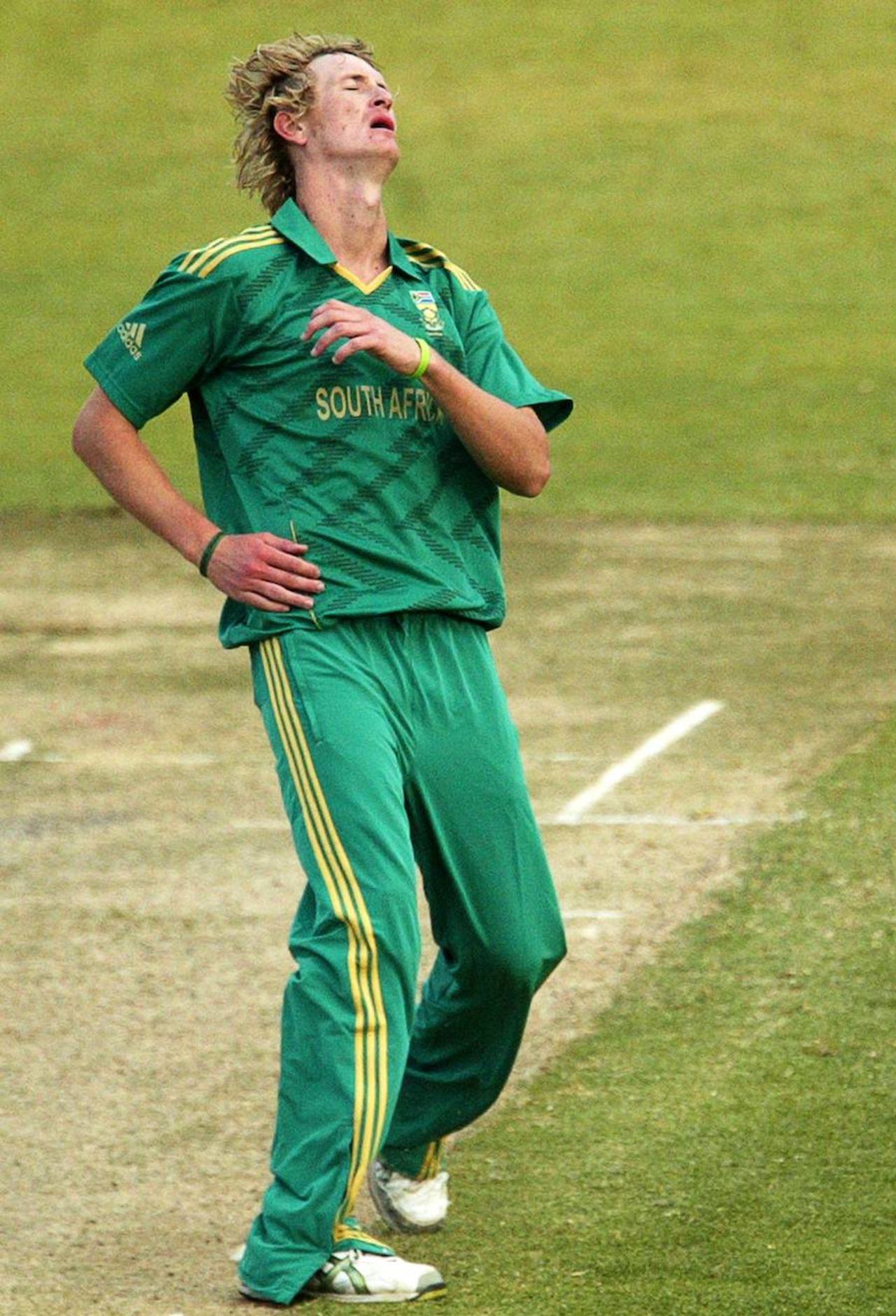 Chris Morris finished with 2.5-0-23-1 in his first game, Bangladesh v South Africa, T20 tri-series, Harare, June 22, 2012
