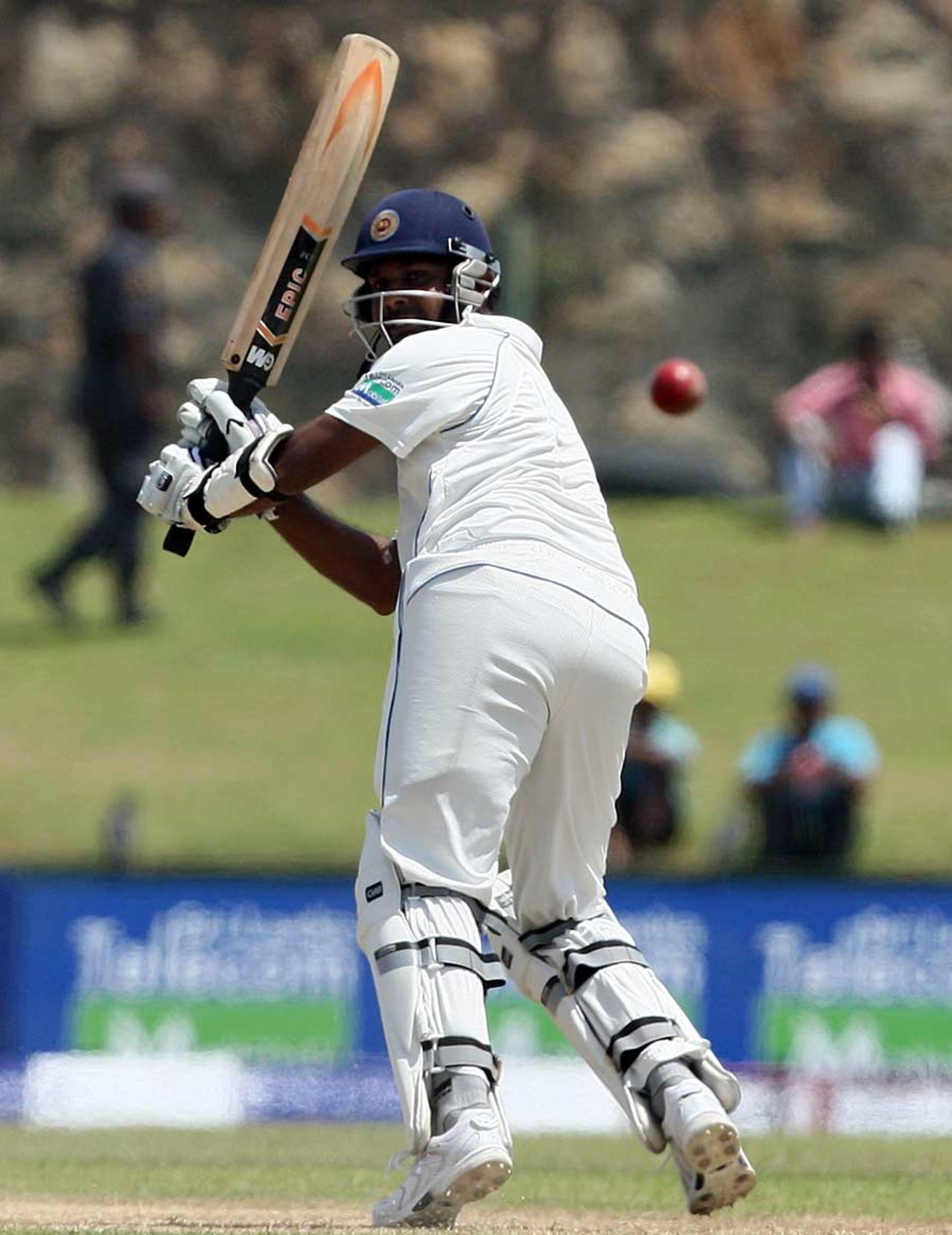 Prasanna Jayawardene glances one fine, Sri Lanka v Pakistan, 1st Test, Galle, 2nd day, June 23, 2012